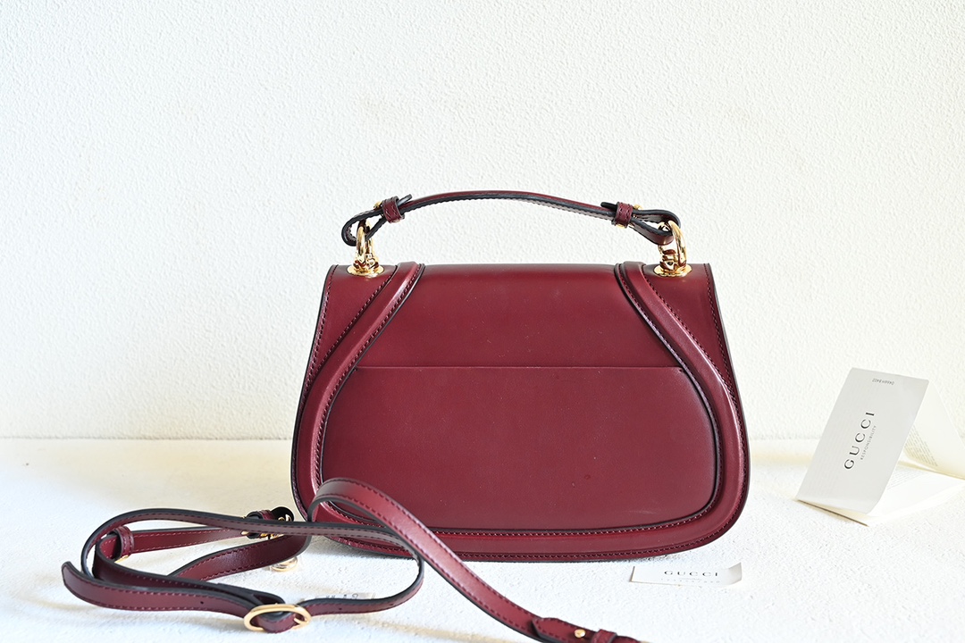 Gucci Leather Crossbody Shoulder Bag