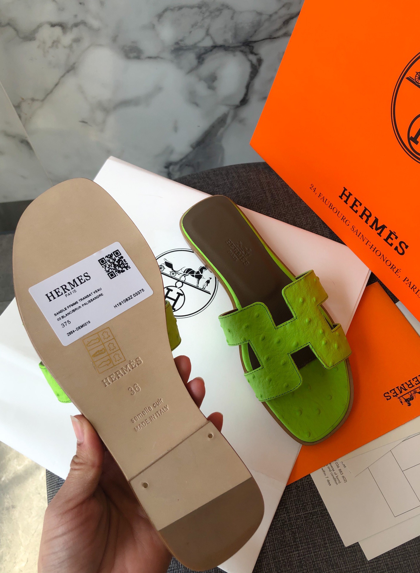 Hermès Oran Sandals