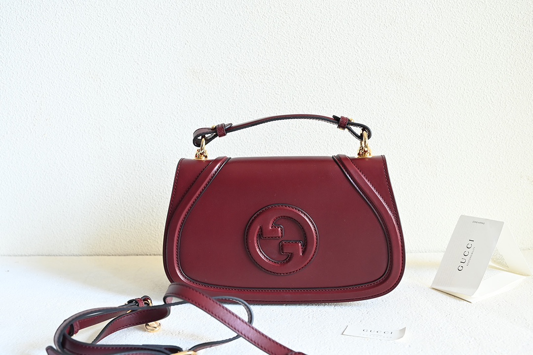 Gucci Leather Crossbody Shoulder Bag