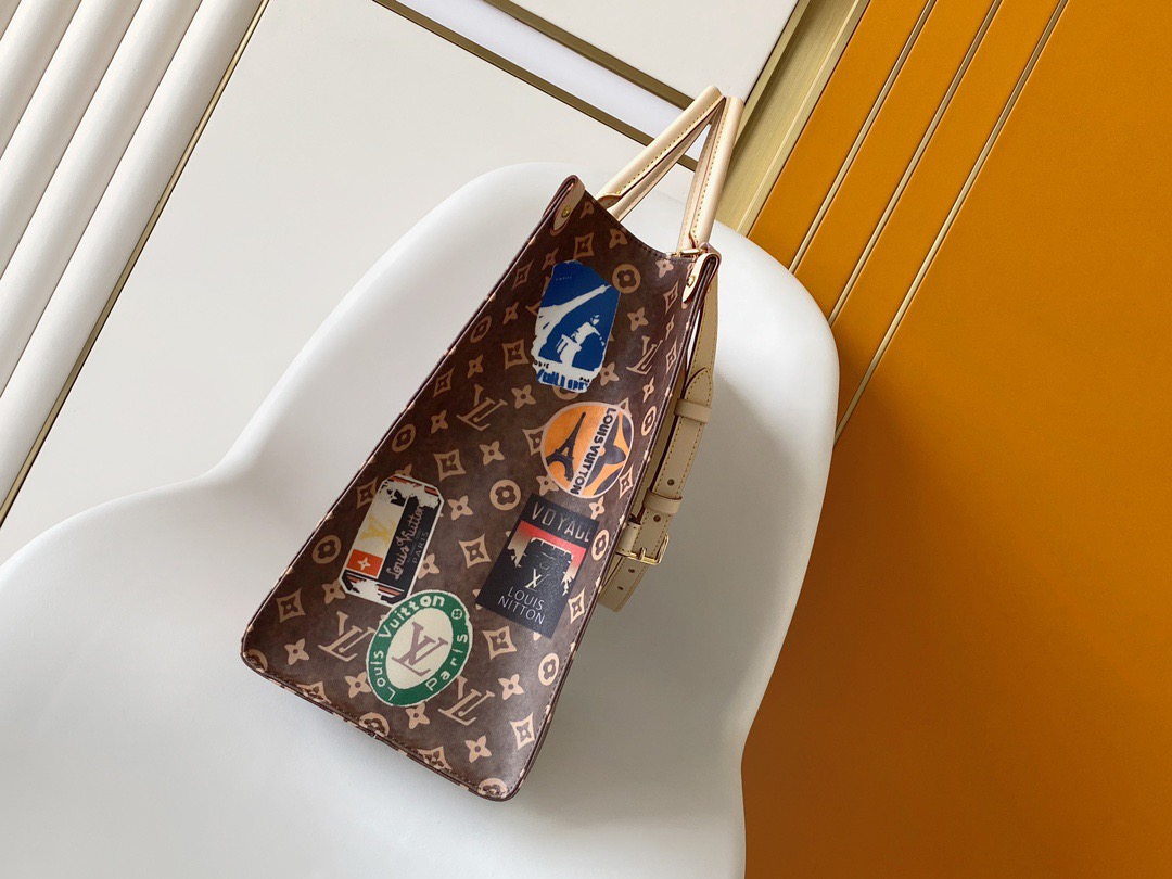 Louis Vuitton LV OnTheGo Voyage Tote Bag