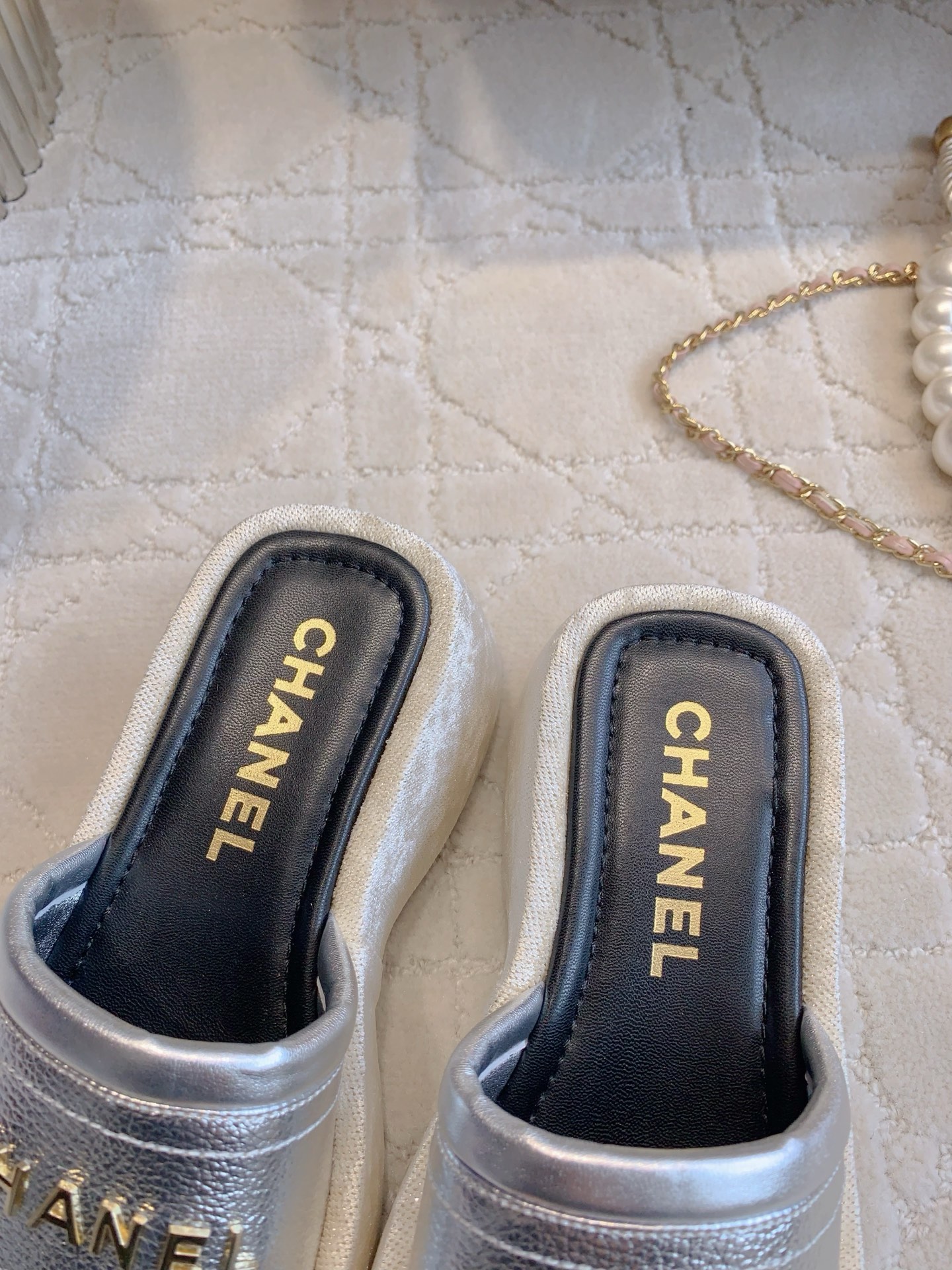 Chanel Thick-Soled Slippers