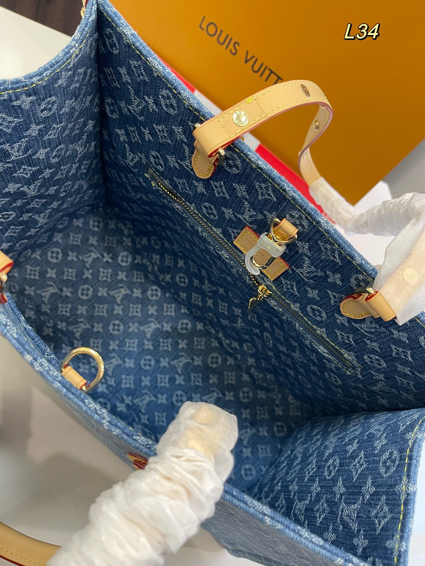 LV Louis Vuitton OnTheGo Tote Bag