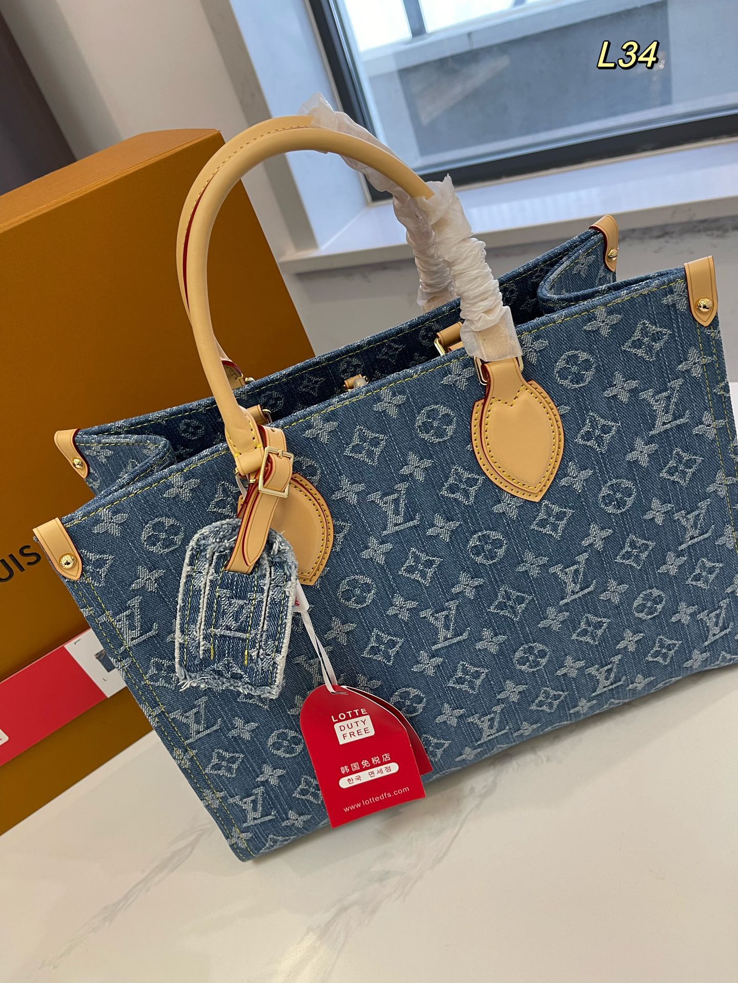 LV Louis Vuitton OnTheGo Tote Bag