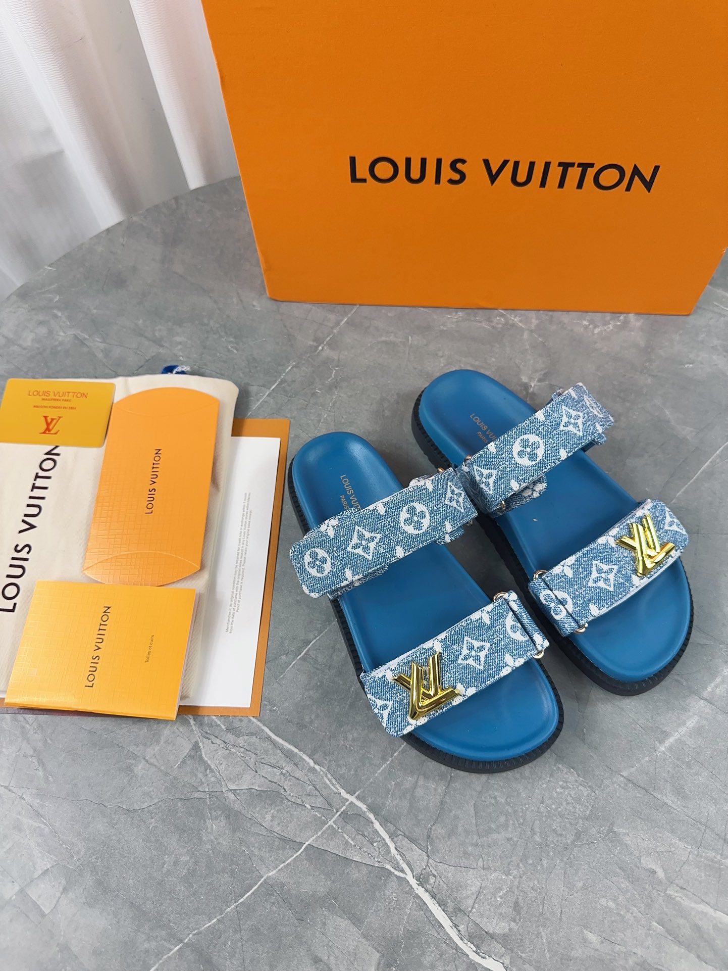Louis Vuitton LV Denim Sandals