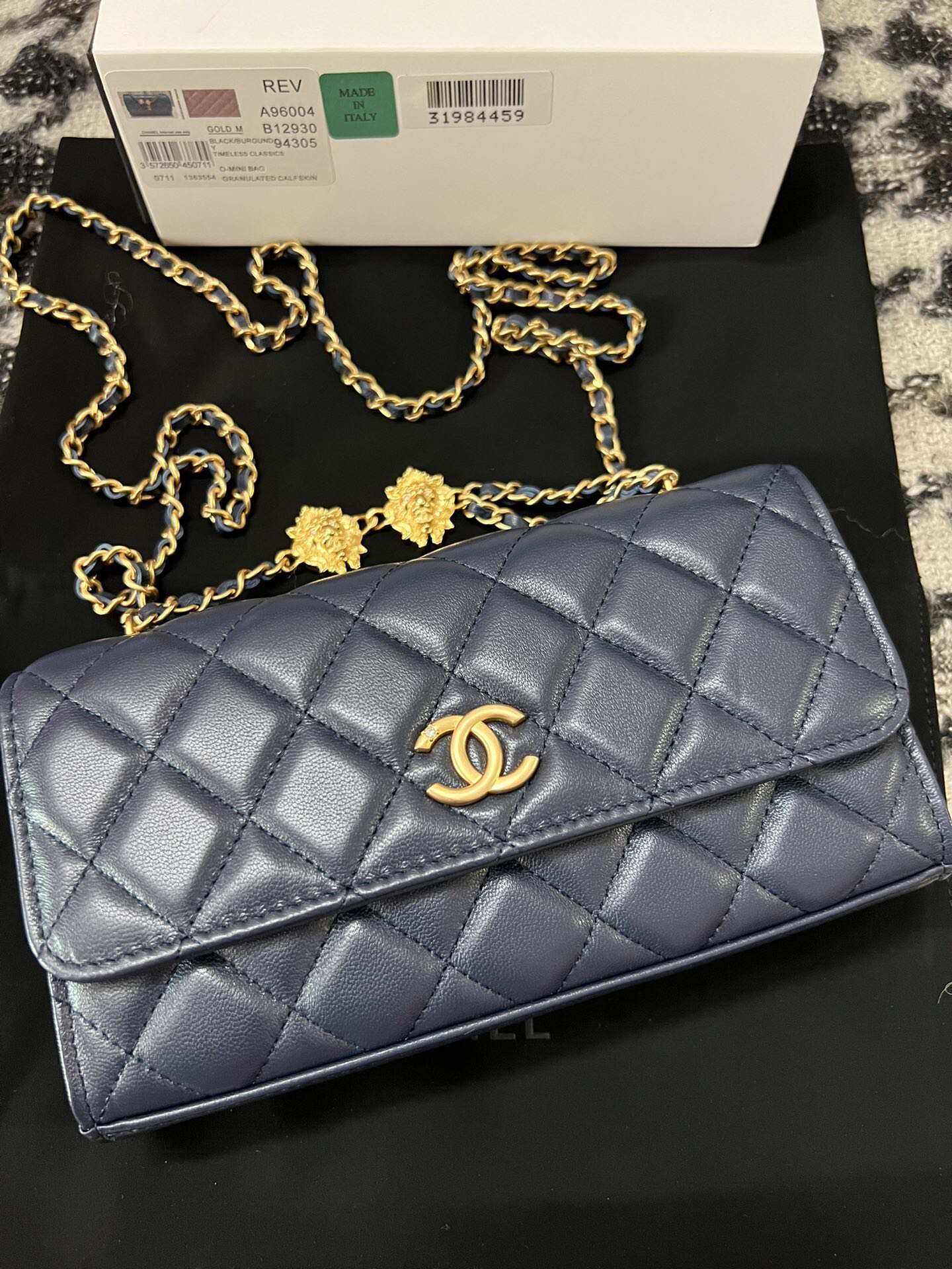 Chanel Lion Head Chain Bag