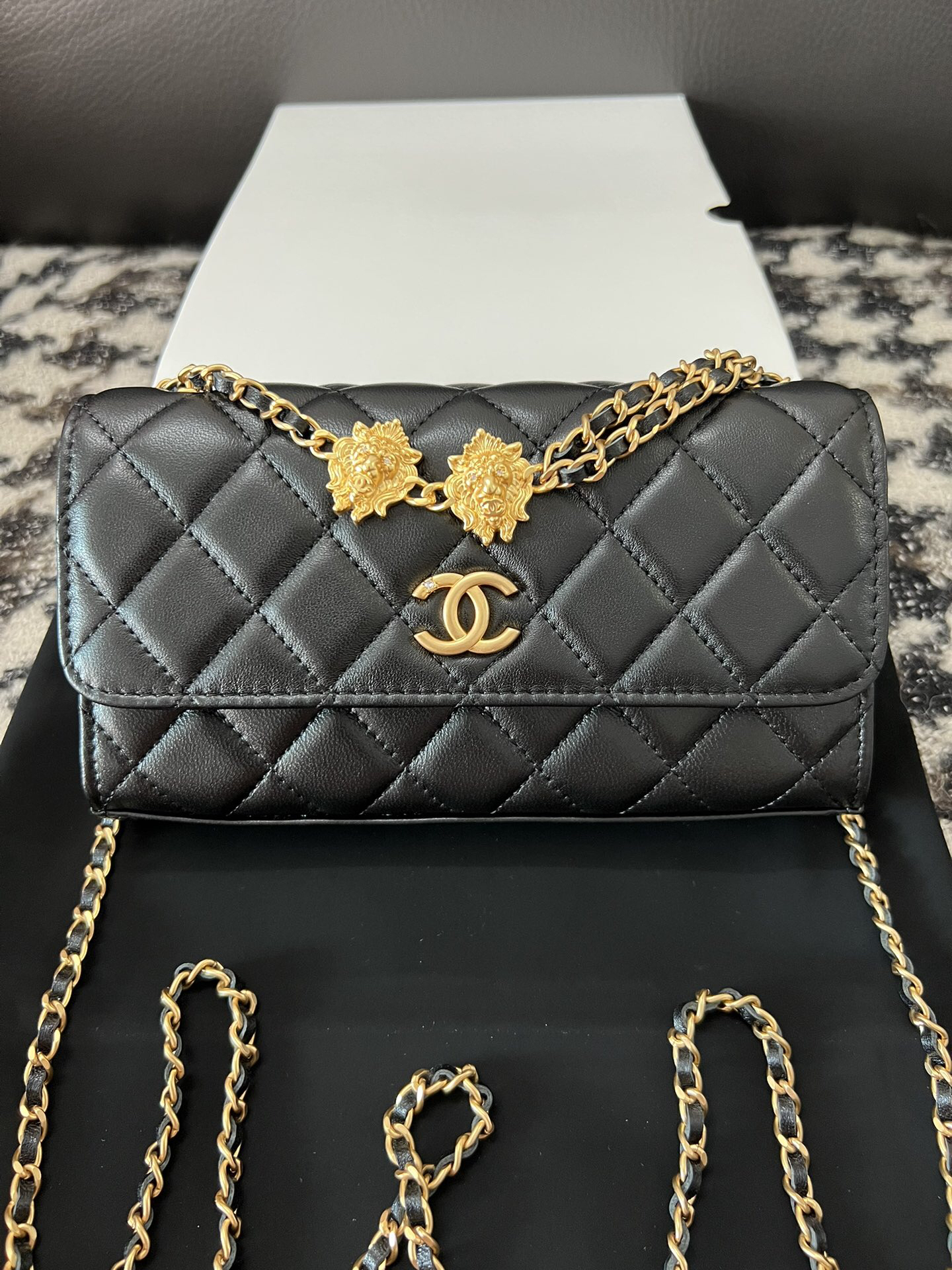 Chanel Lion Head Chain Bag