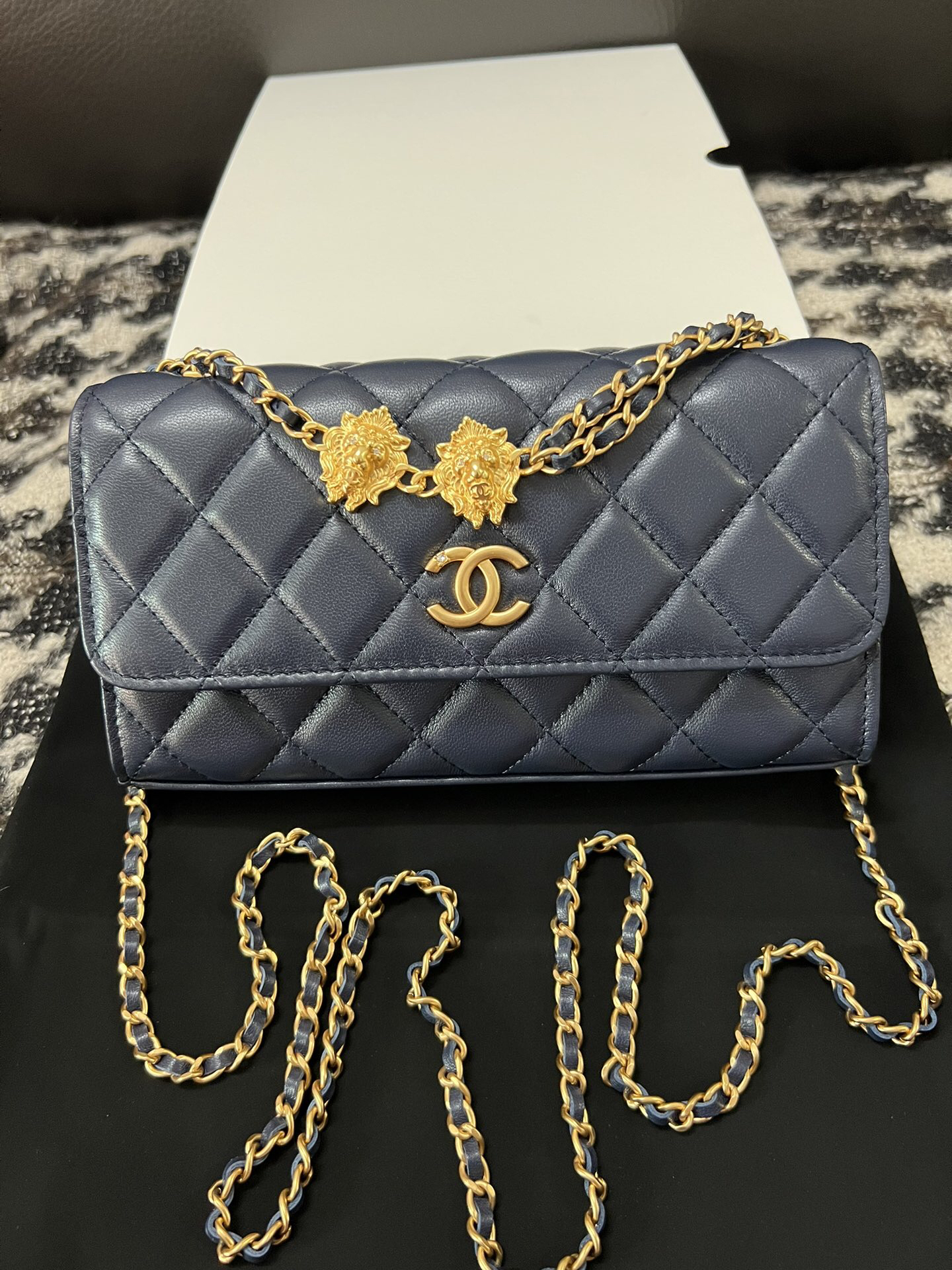 Chanel Lion Head Chain Bag