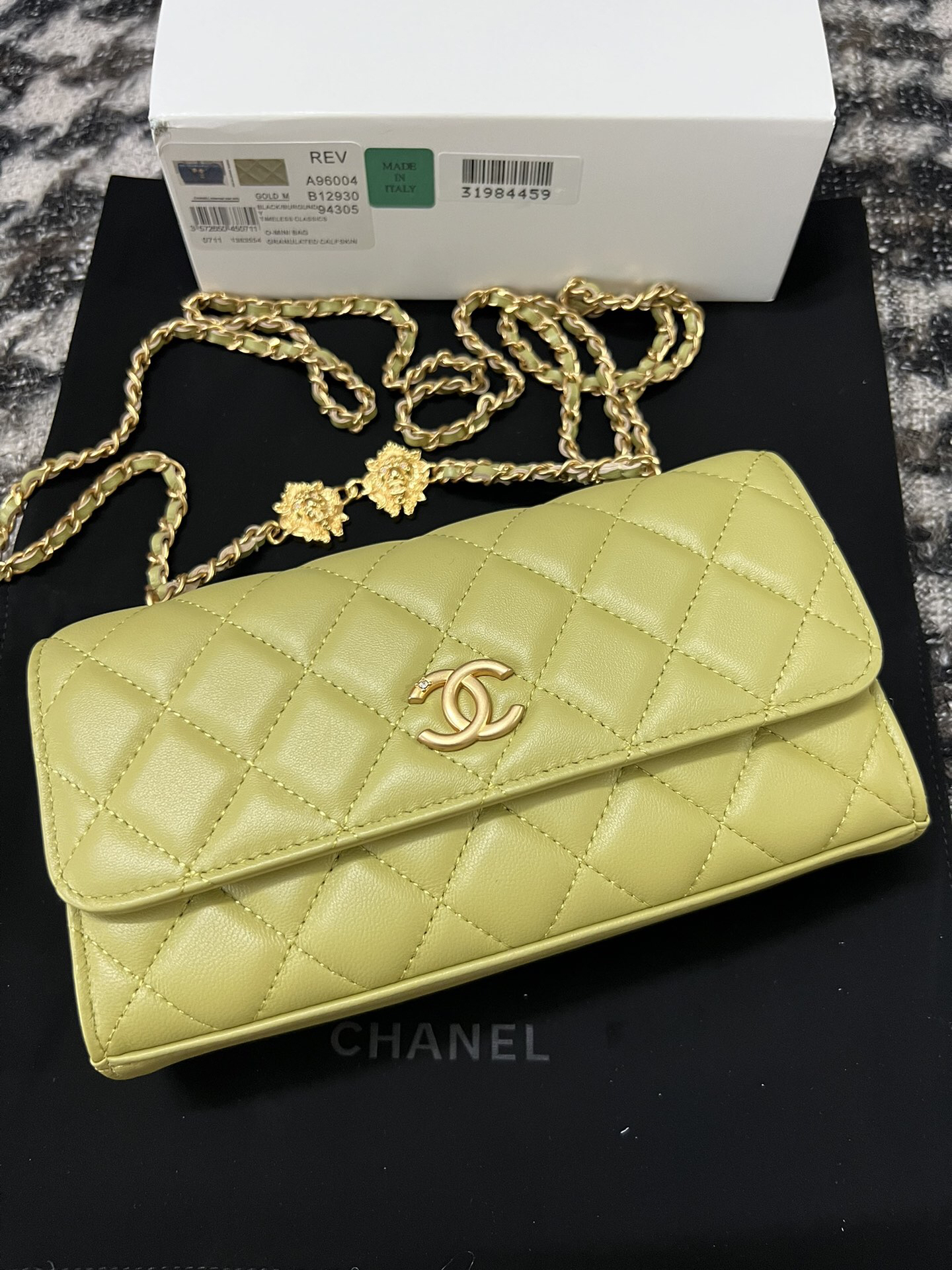 Chanel Lion Head Chain Bag