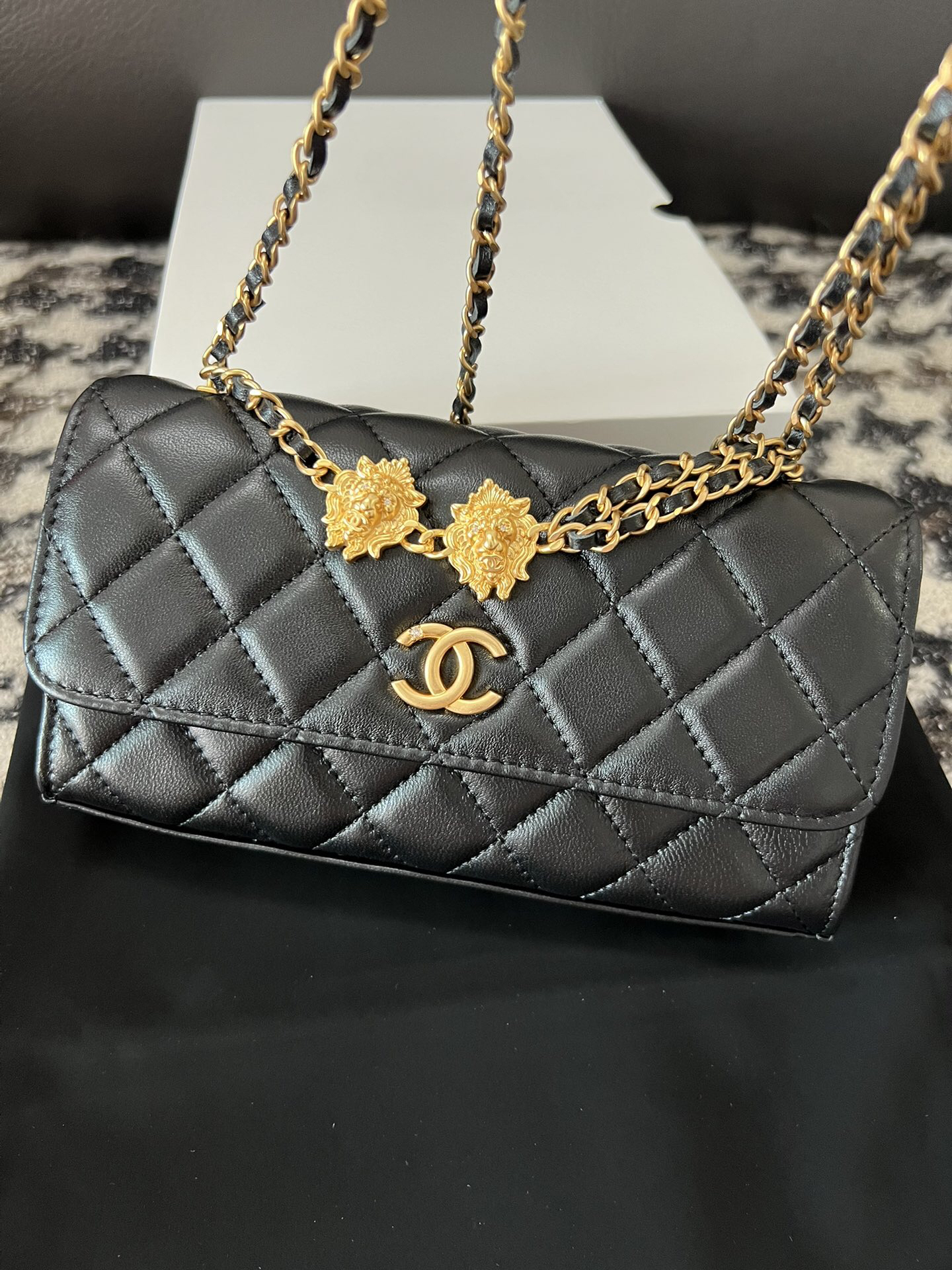 Chanel Lion Head Chain Bag