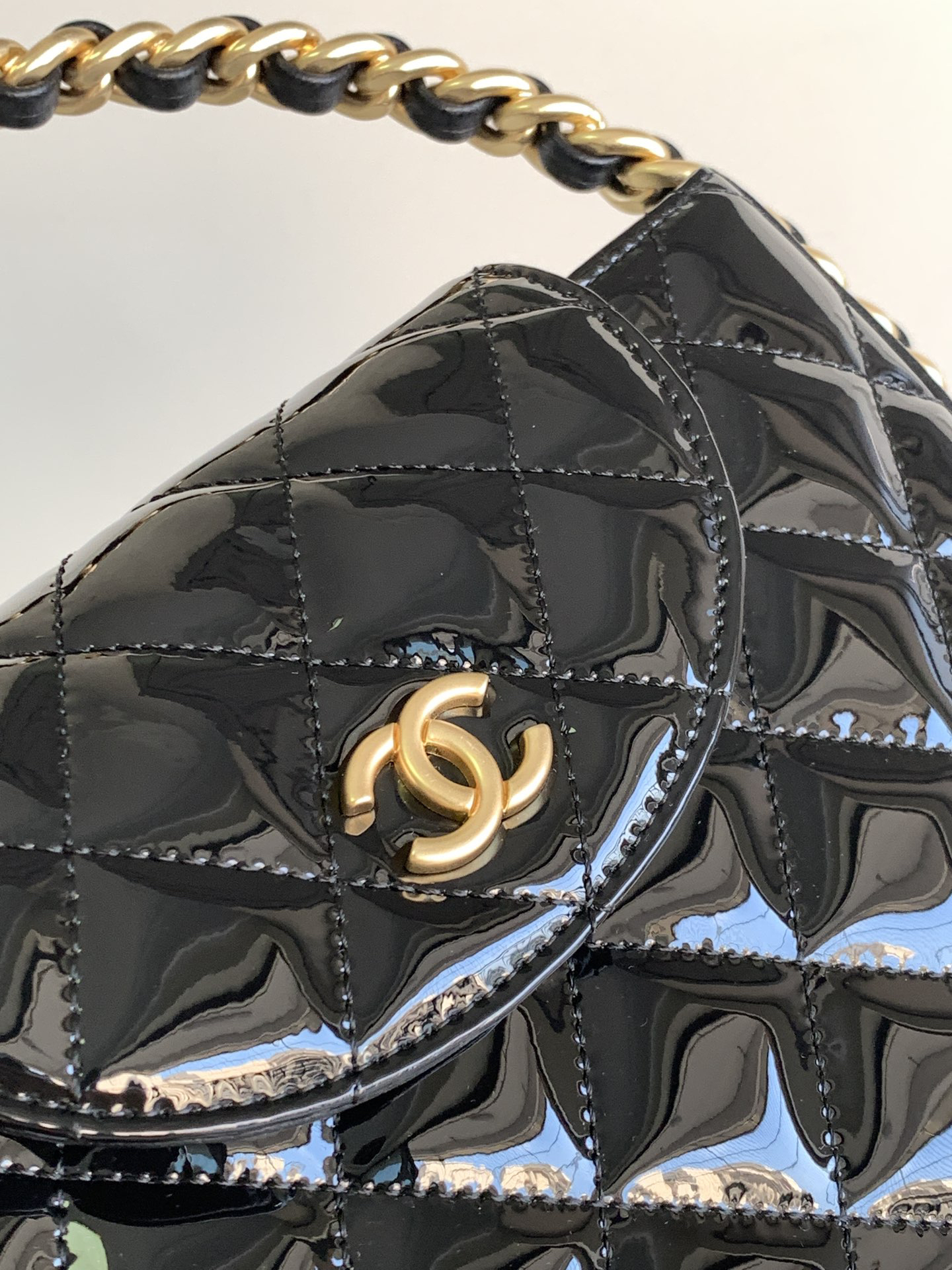 Chanel Calfskin Quilted Bag