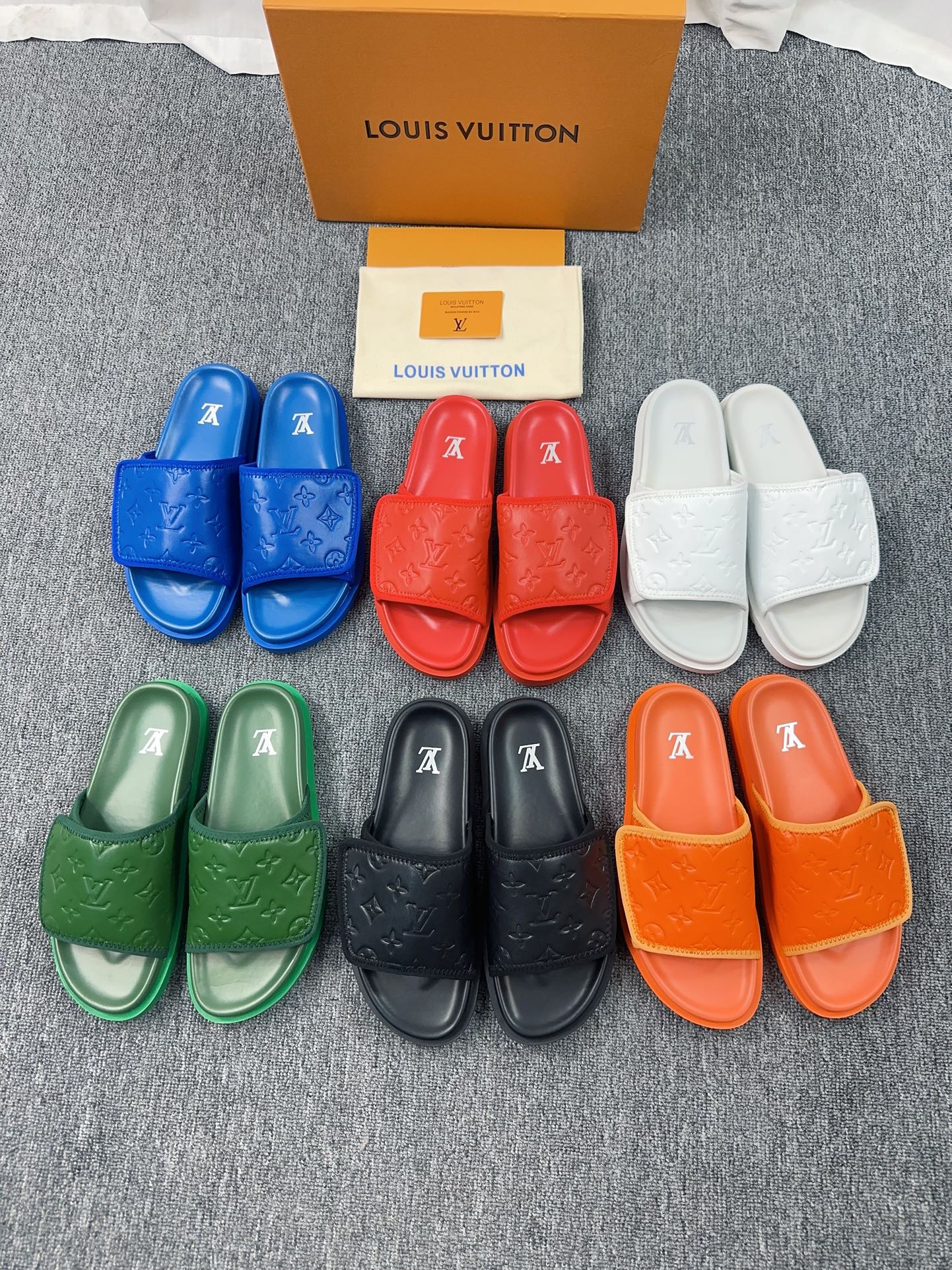Louis Vuitton LV Calfskin Slippers