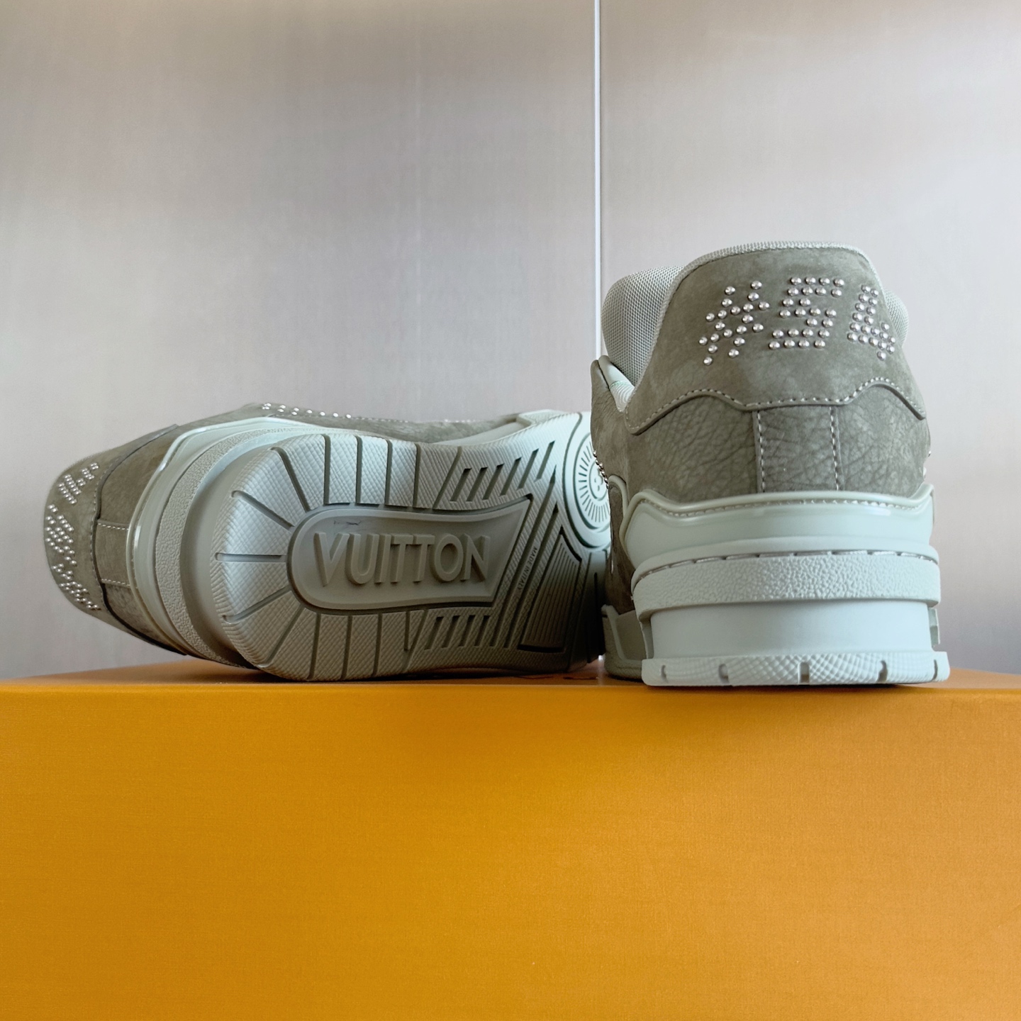 Louis Vuitton LV Tarine Calfskin Couple's Sneakers