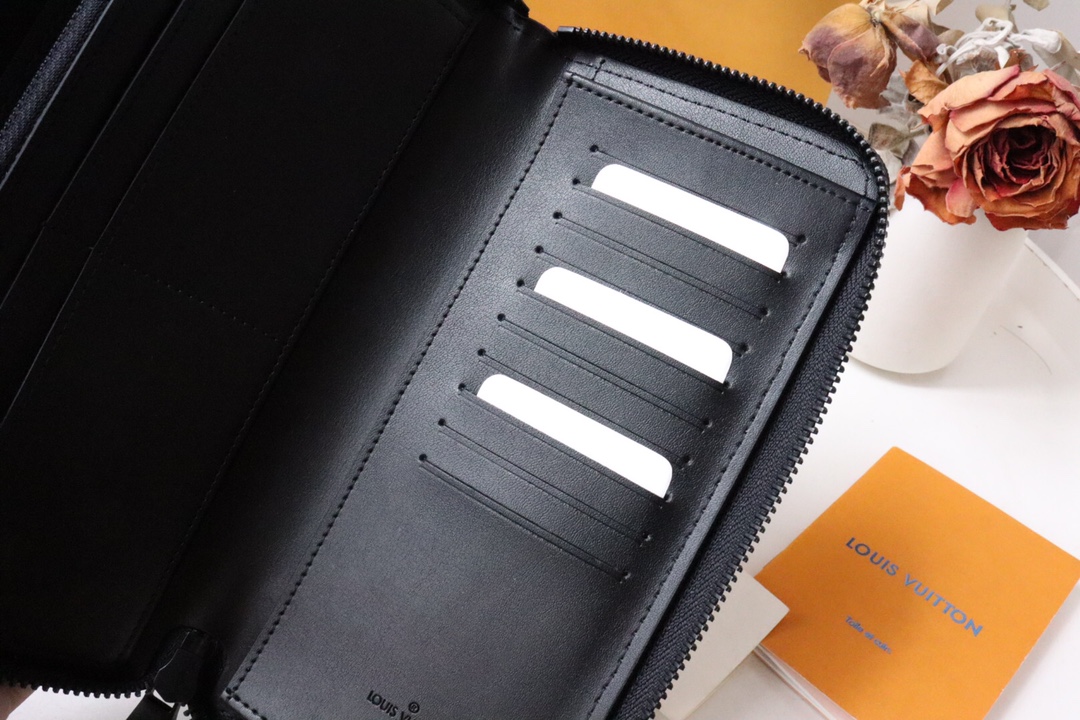 Louis Vuitton LV Zippy Vertical Zip Around Wallet