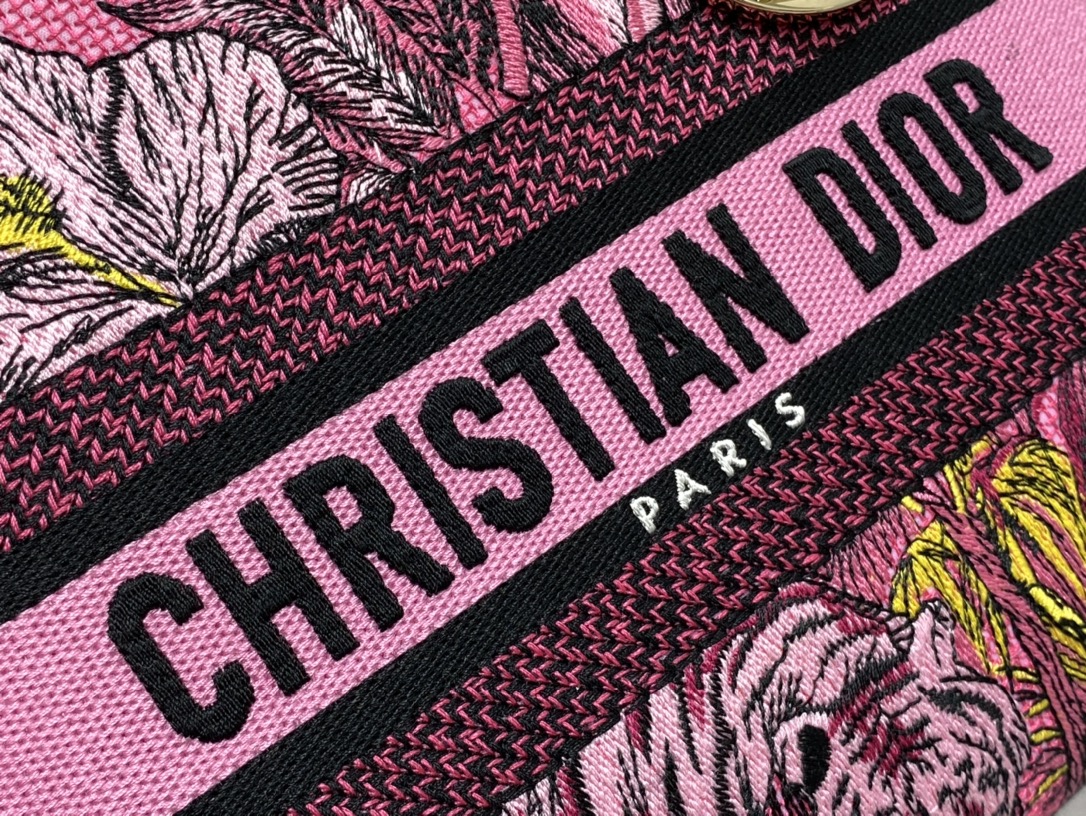 Christian Dior Floral Tote Crossbody Bag