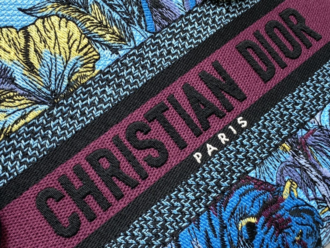 Christian Dior Floral Tote Crossbody Bag