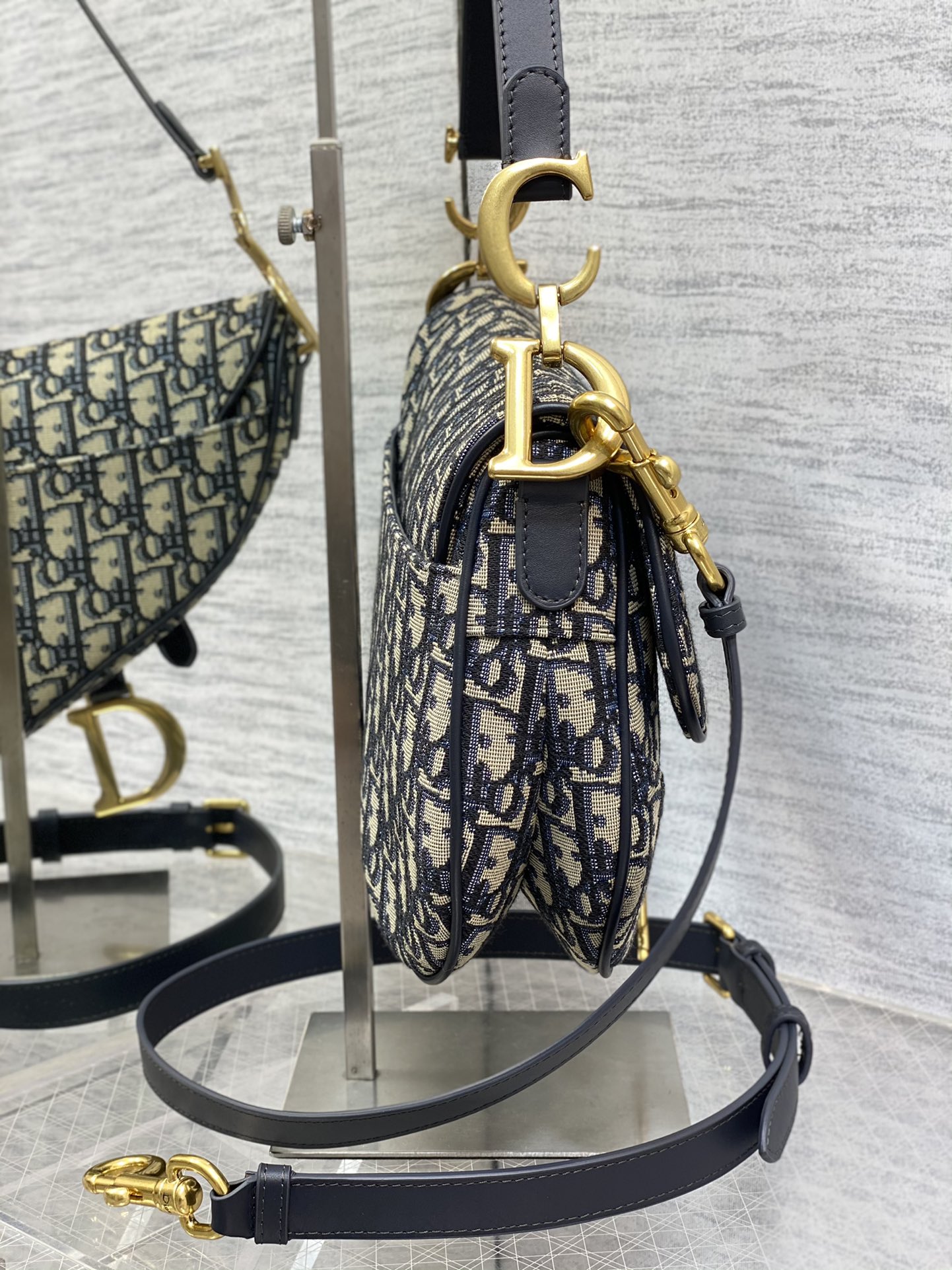 Dior Large Oblique Saddle Bag