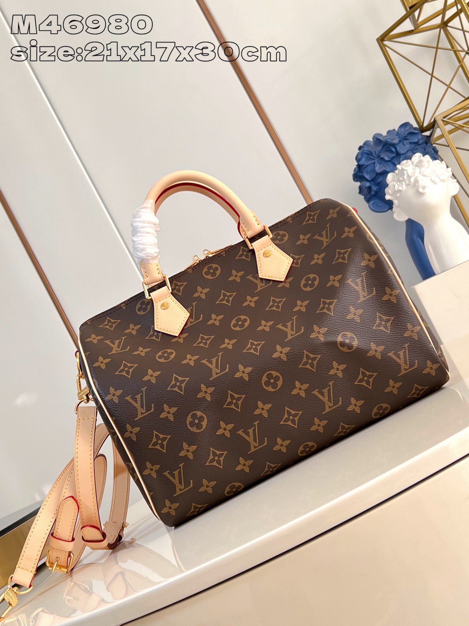 LV Louis Vuitton Speedy Bandoulière 30 Handbag