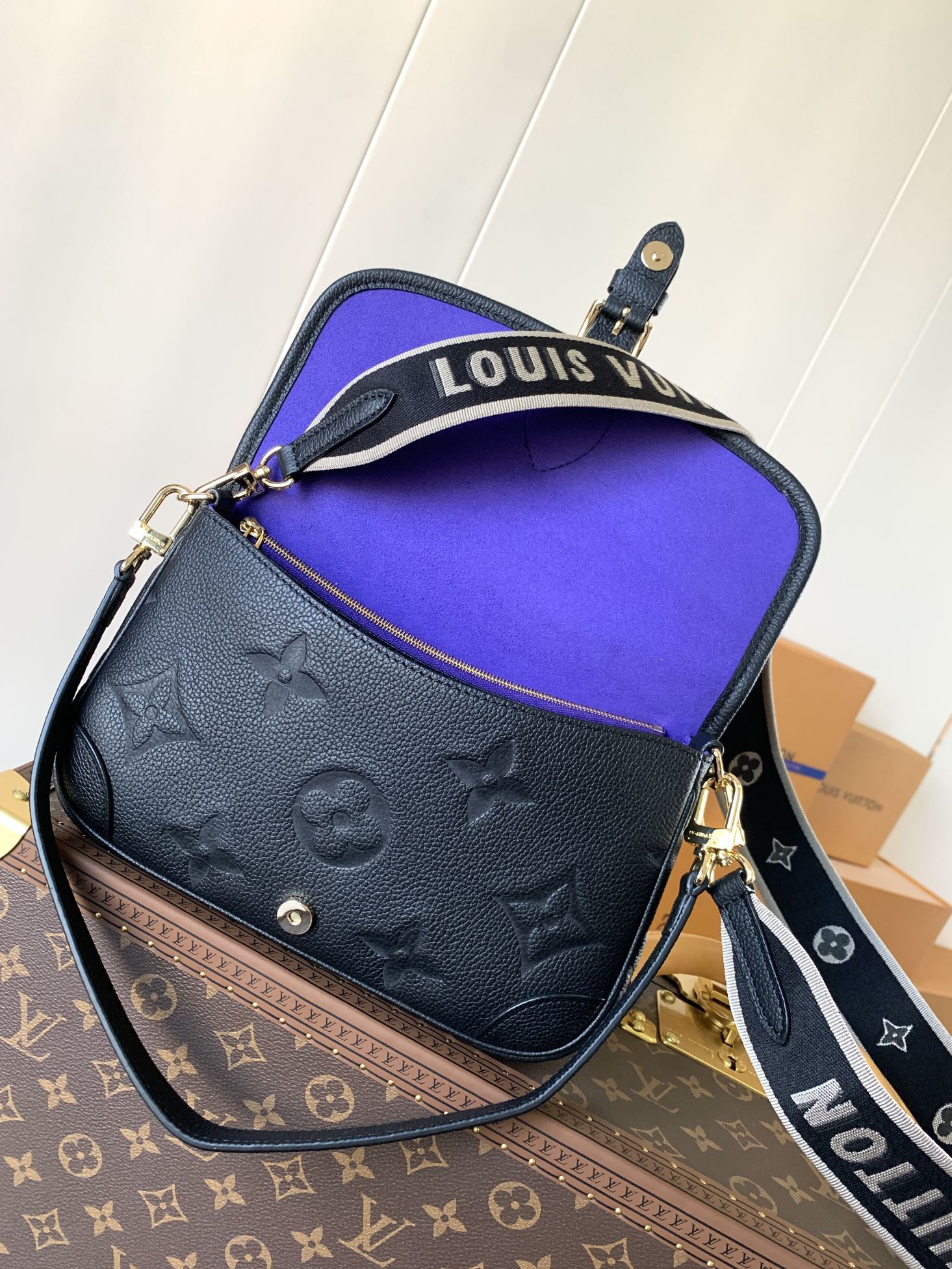 LV Louis Vuitton Dauphine Crossbody Bag