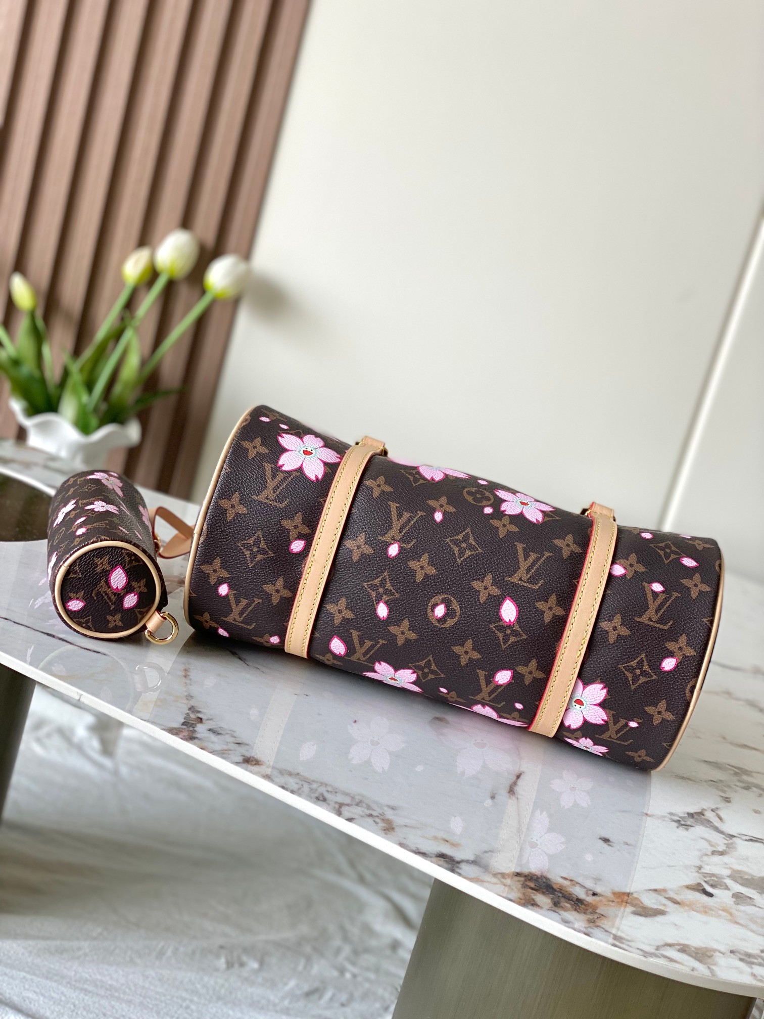 LV x TM PAPILLON Handbag