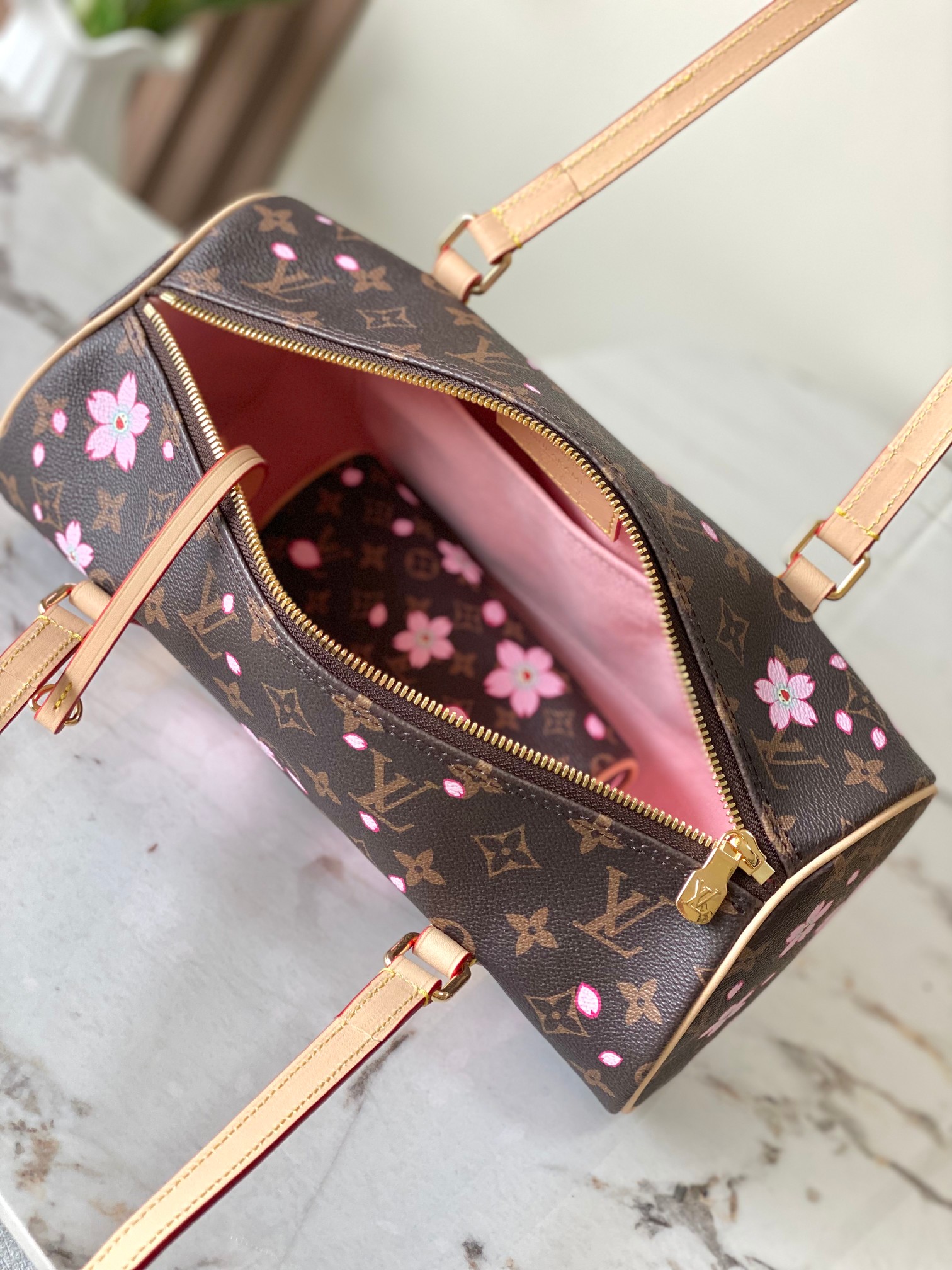 LV x TM PAPILLON Handbag