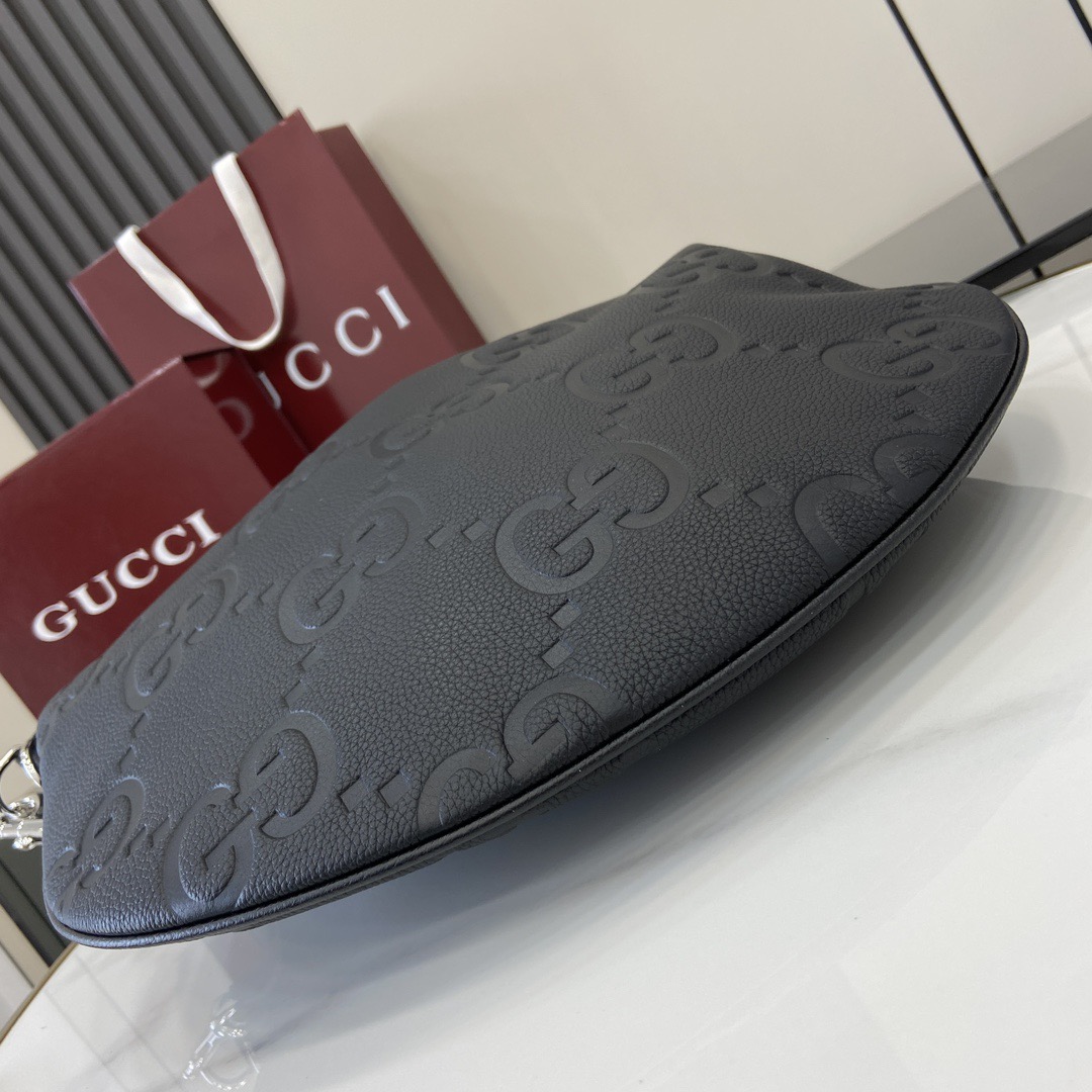 Gucci Signature Calfskin Crossbody Bag