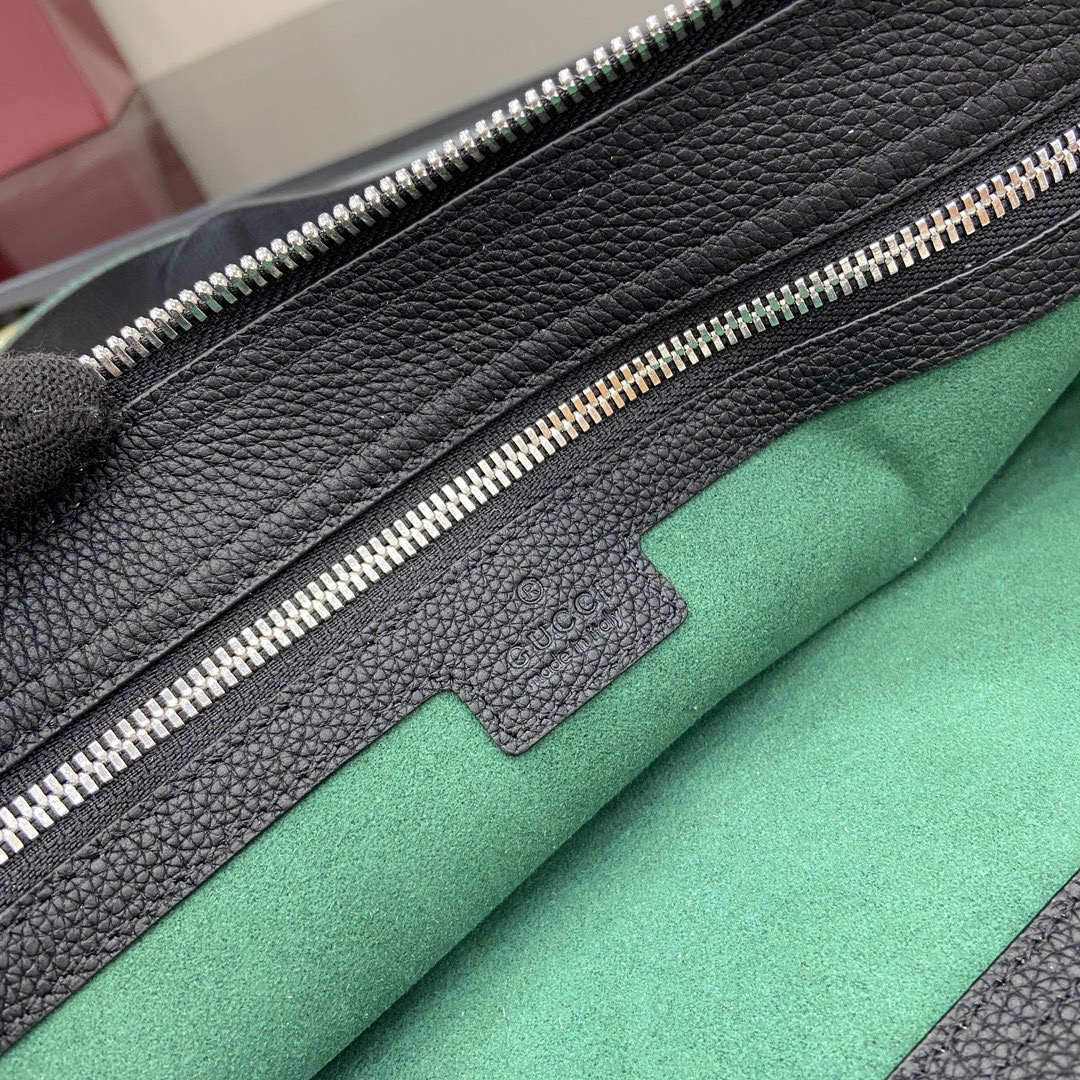 Gucci Signature Calfskin Crossbody Bag