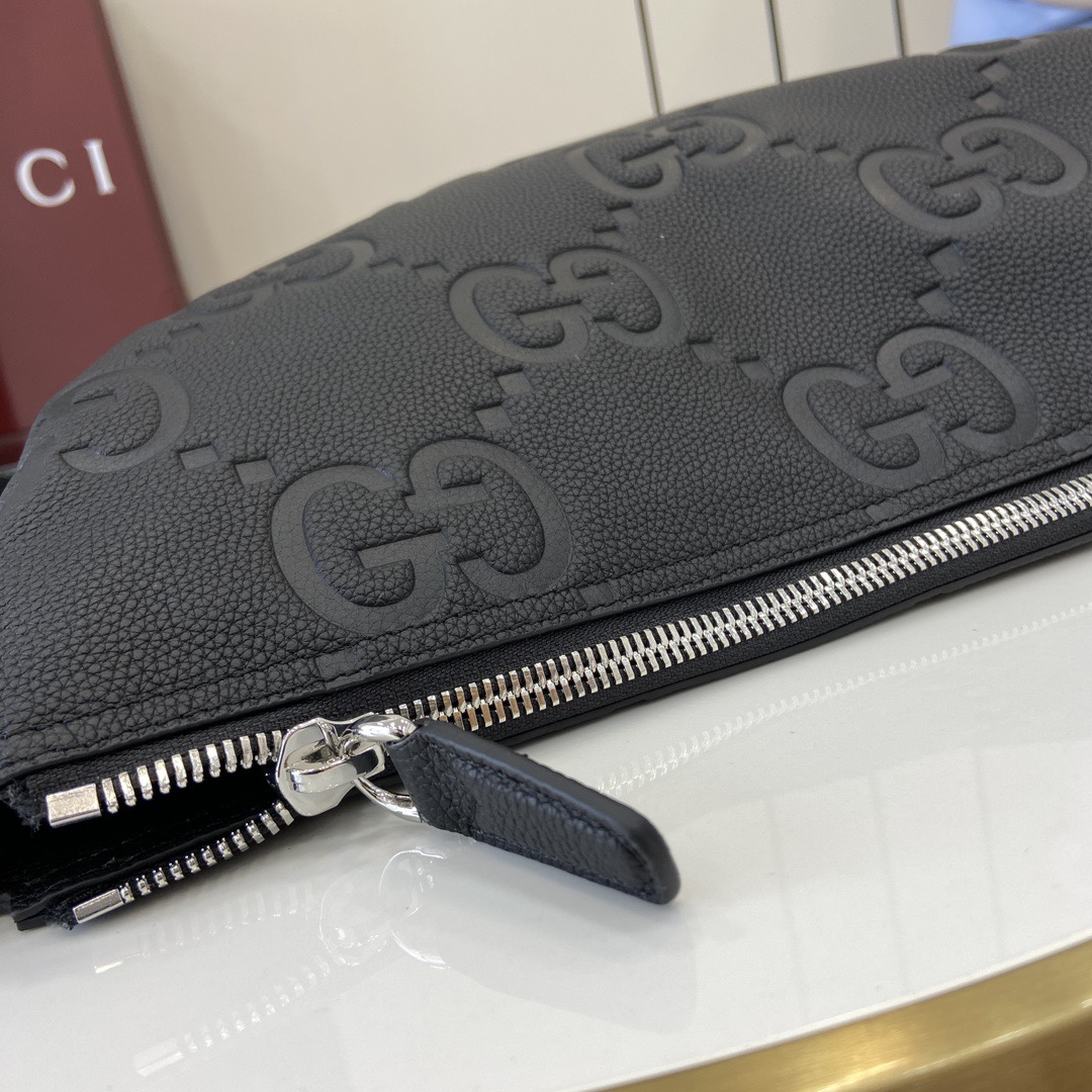 Gucci Signature Calfskin Crossbody Bag