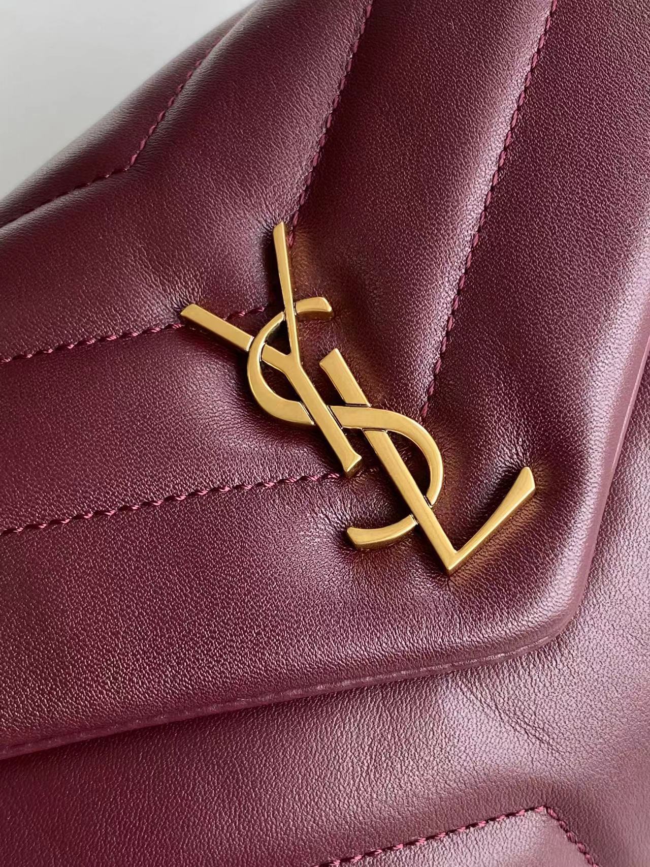 Saint Laurent YSL LouLou Calfskin Crossbody Bag