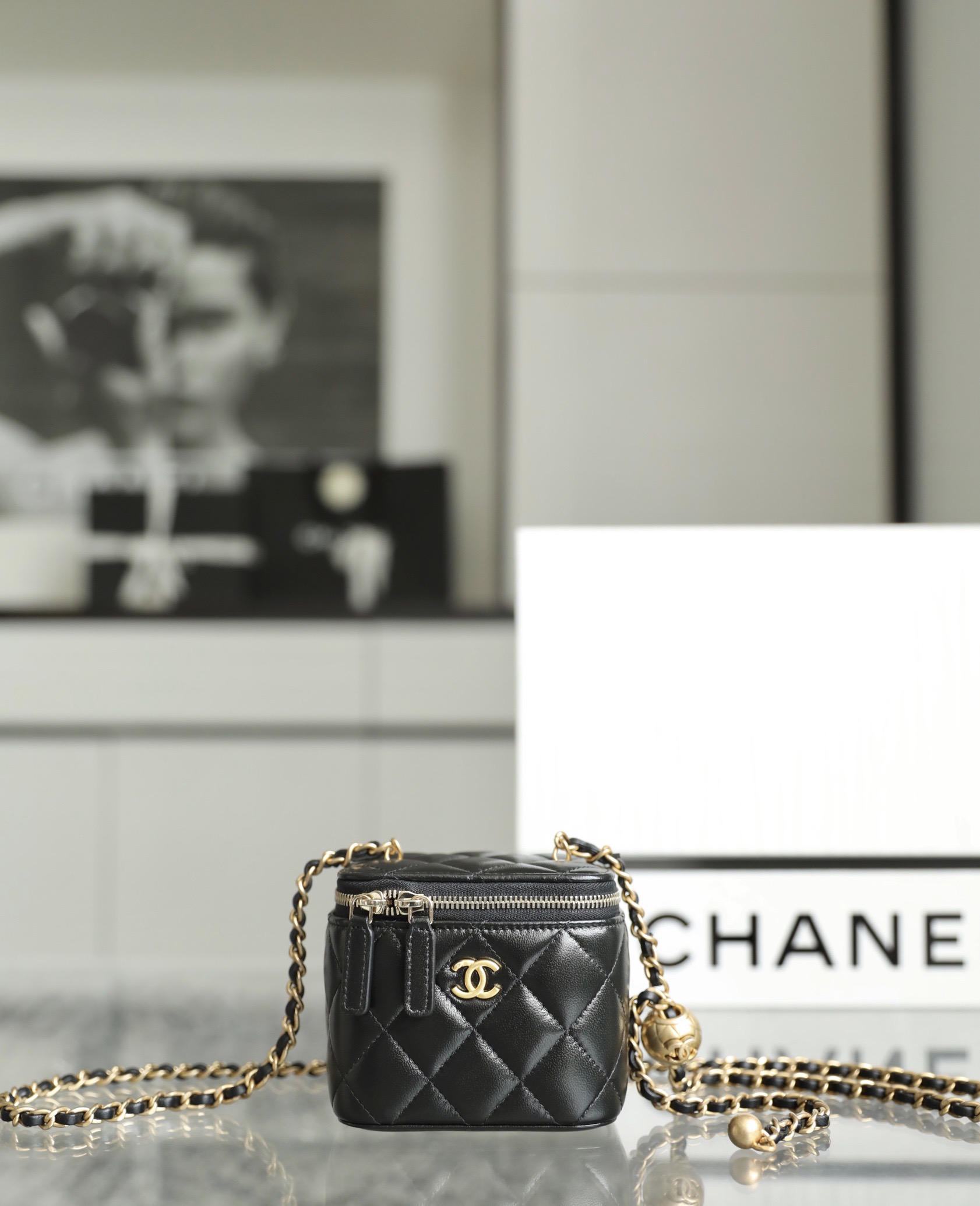 Chanel Timeless Classic Mini Cosmetic Bag