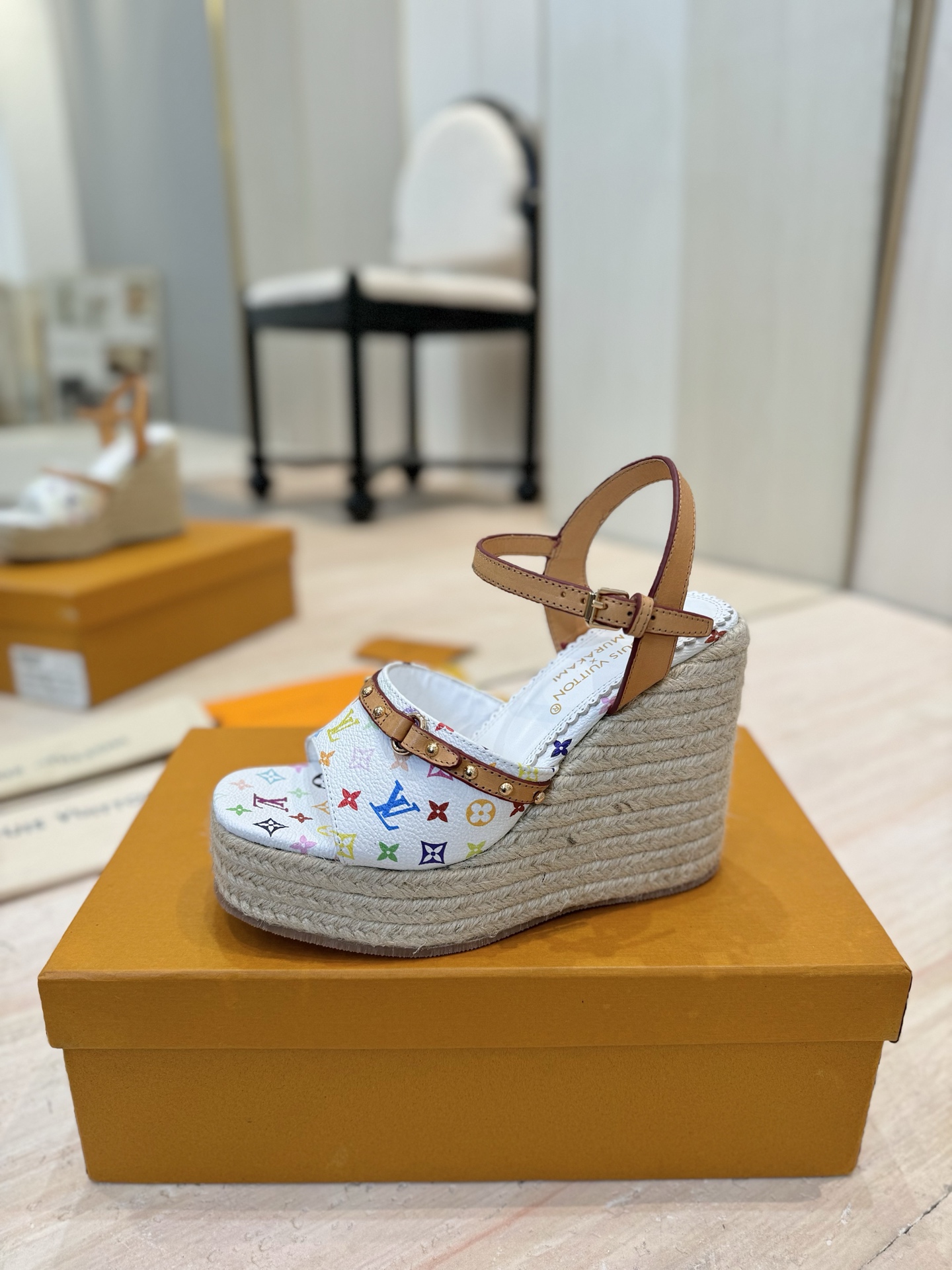 LV X TM Platform Sandals