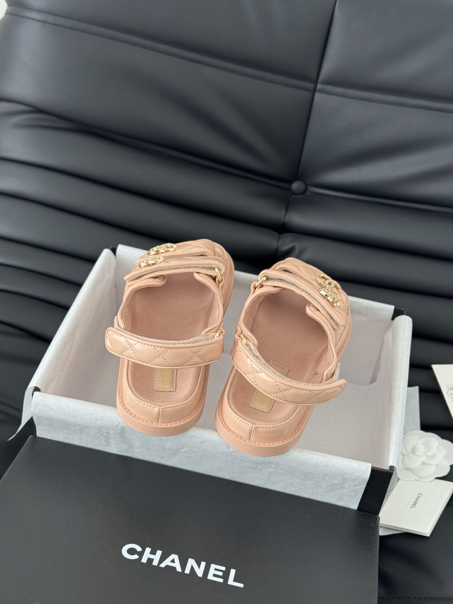 Chanel Soft Lambskin Sandals