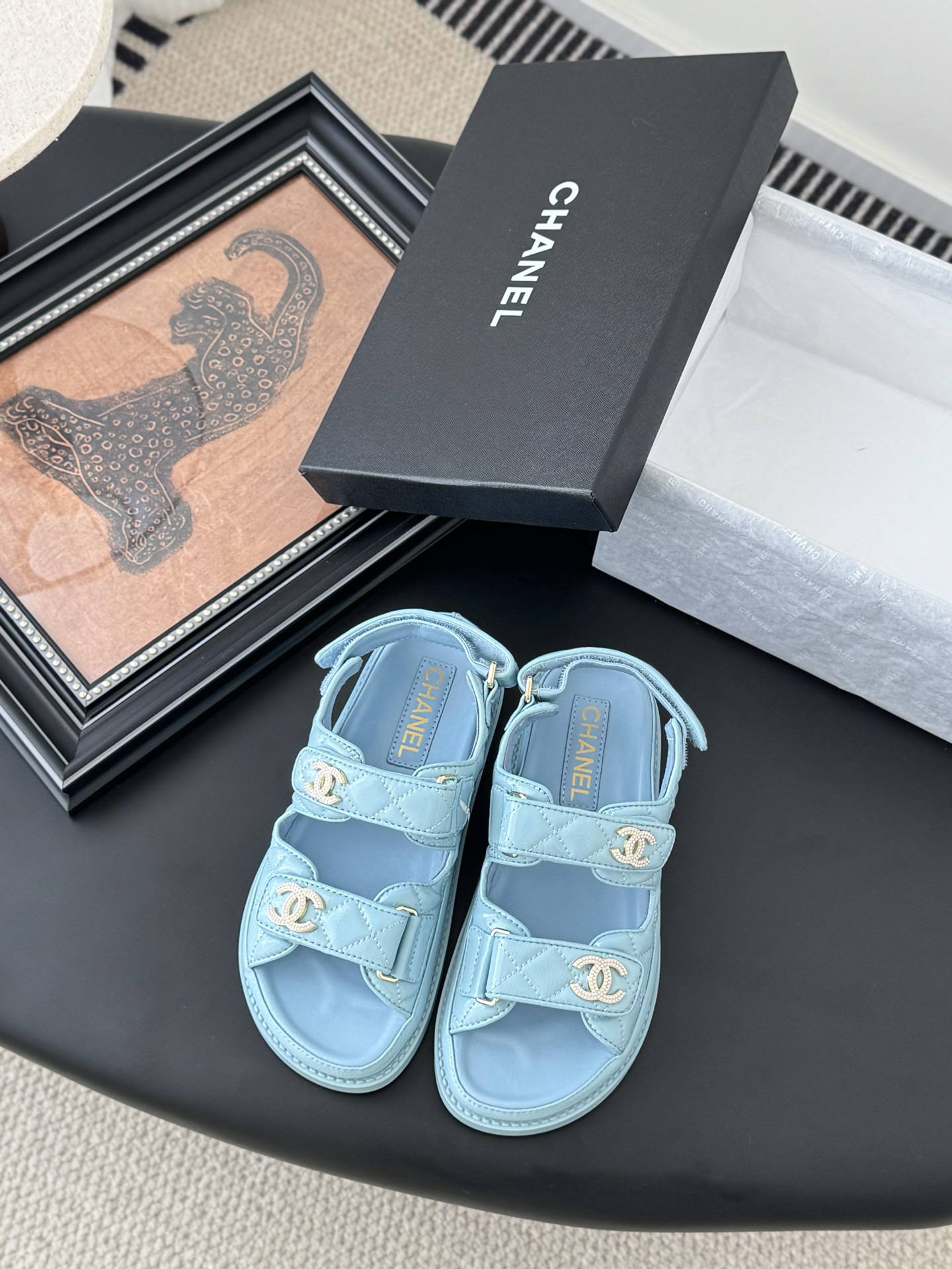 Chanel Soft Lambskin Sandals