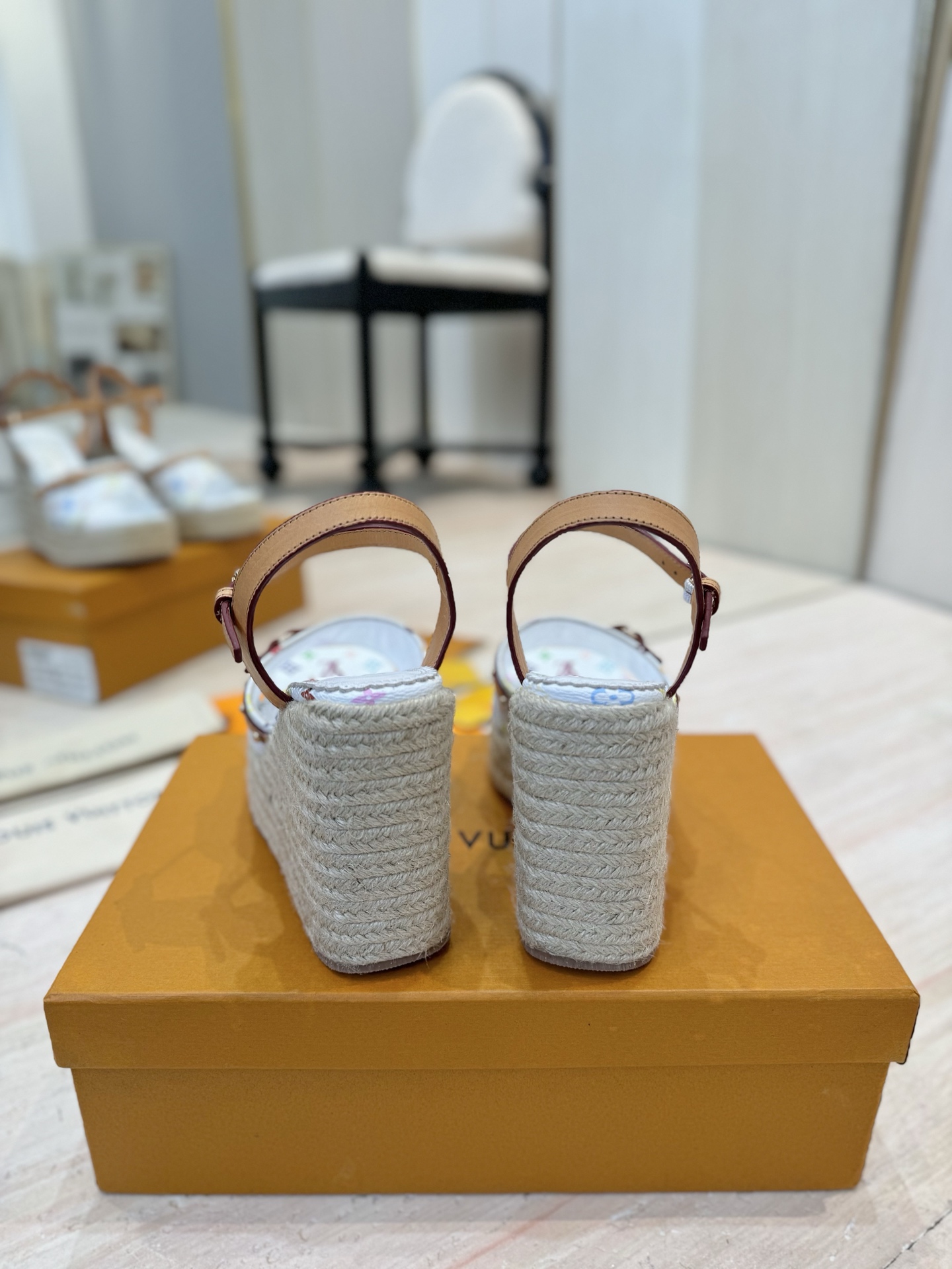 LV X TM Platform Sandals