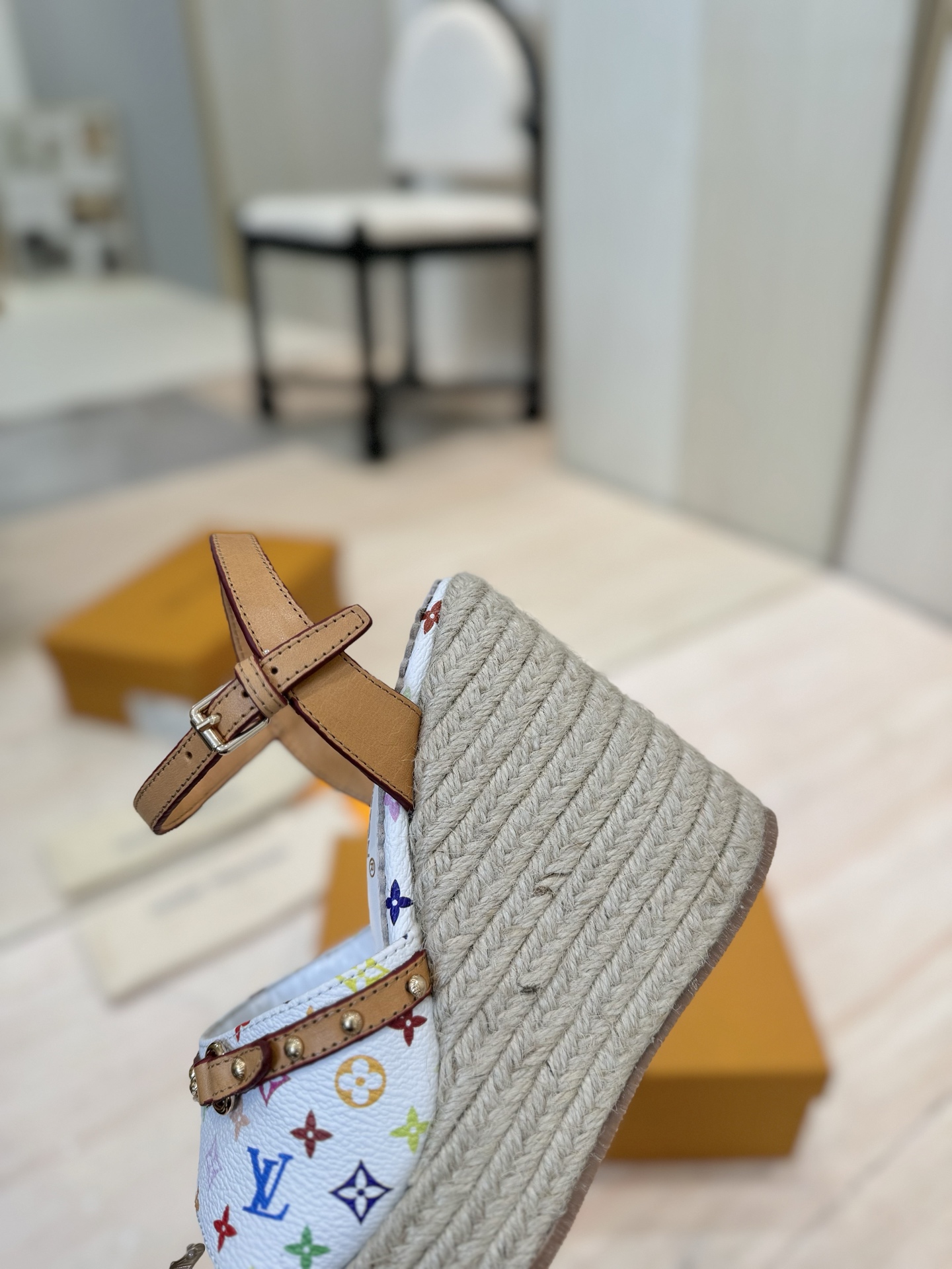 LV X TM Platform Sandals