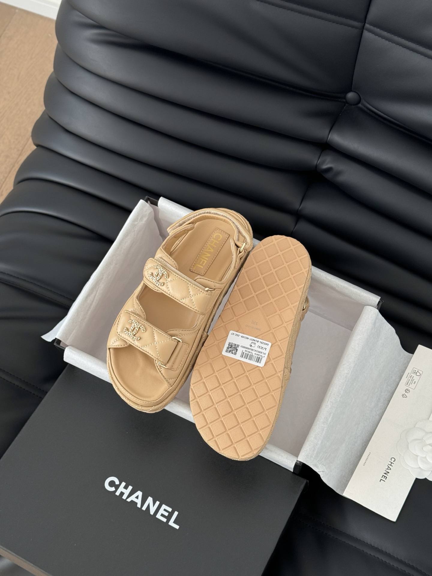 Chanel Soft Lambskin Sandals