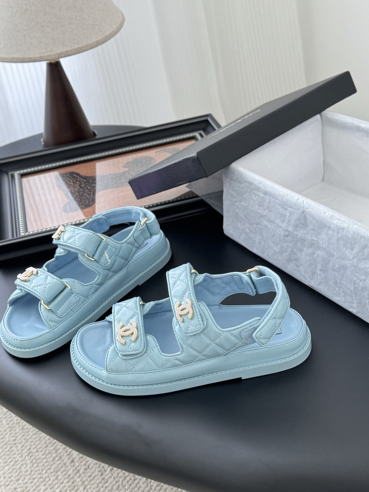 Chanel Soft Lambskin Sandals
