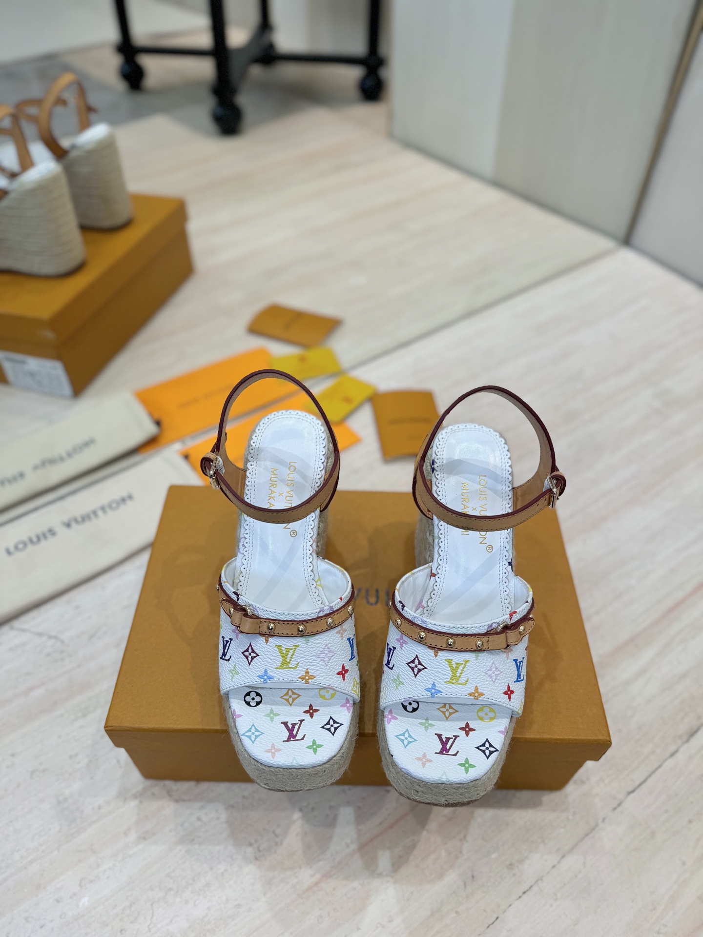 LV X TM Platform Sandals