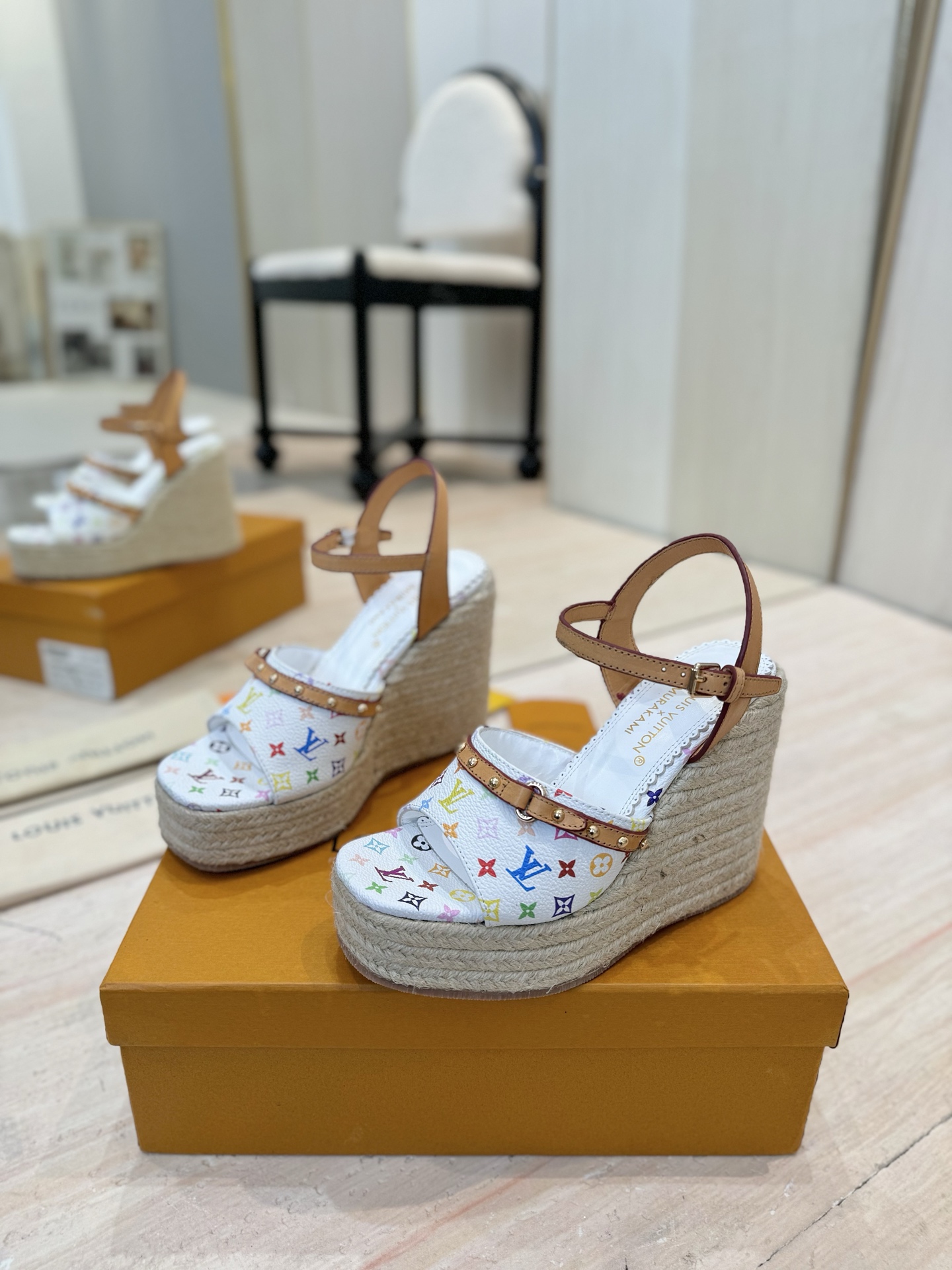 LV X TM Platform Sandals