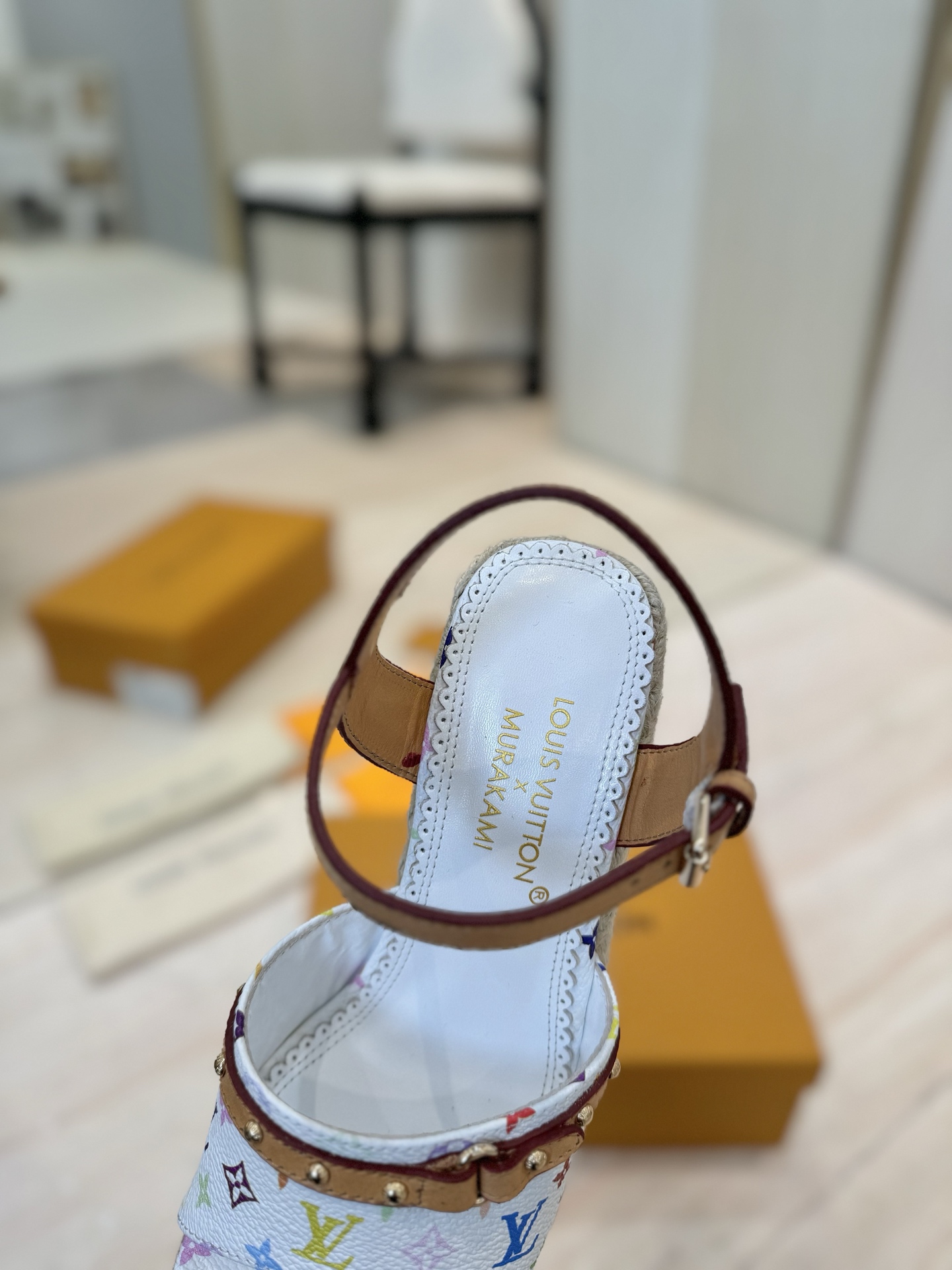 LV X TM Platform Sandals