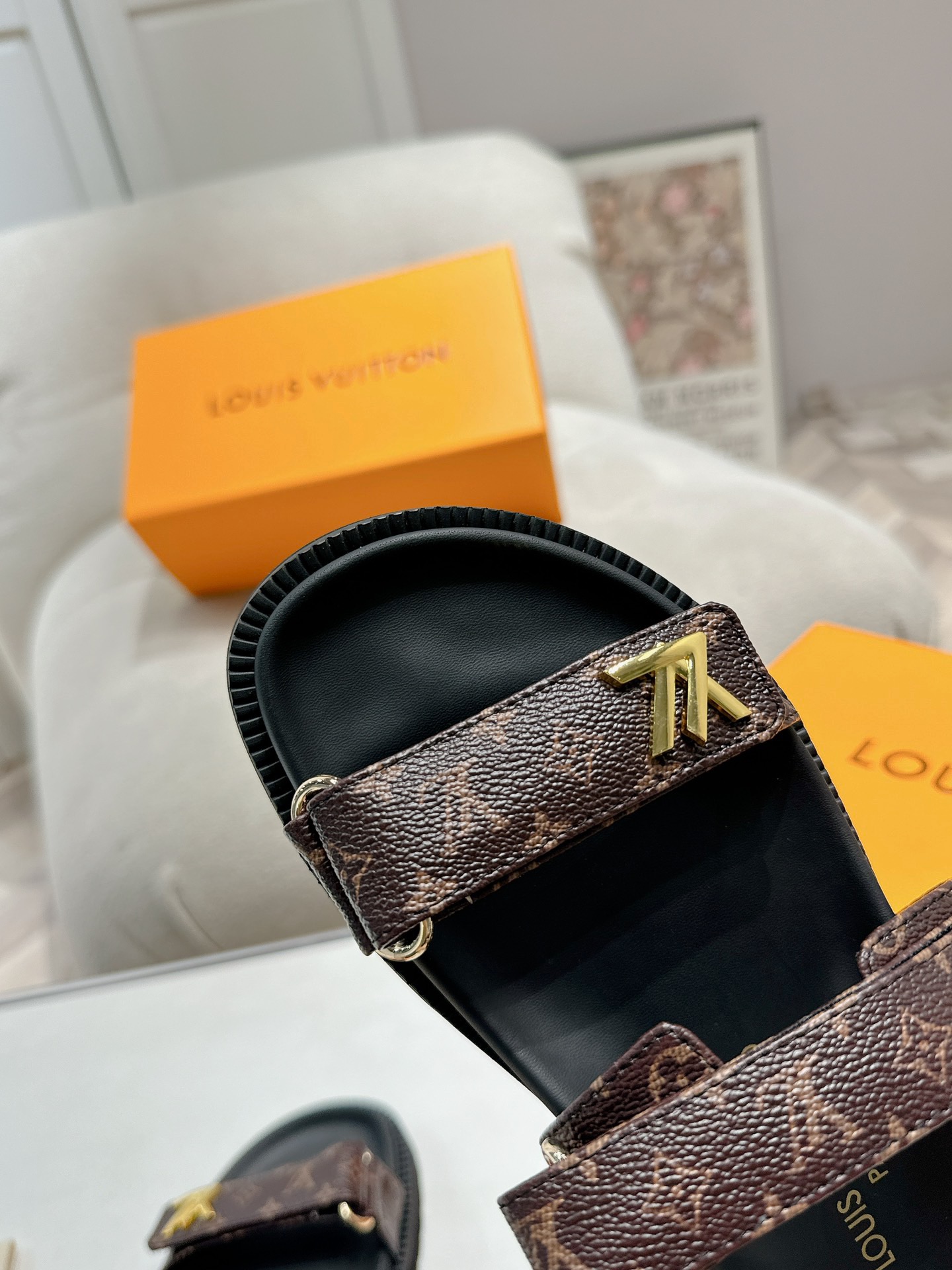 Louis Vuitton LV Sunset Comfort Flat Sandals