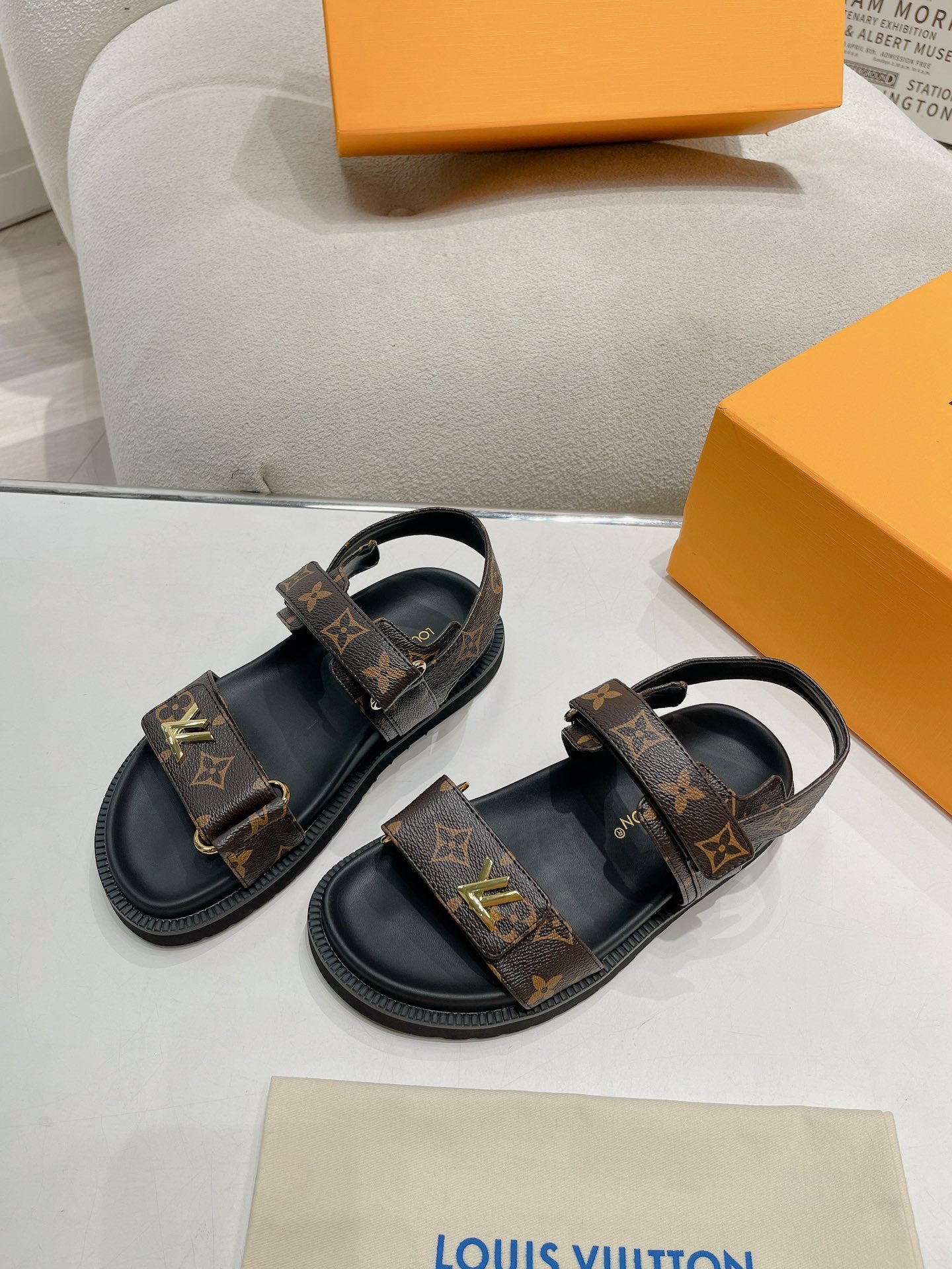 Louis Vuitton LV Sunset Comfort Flat Sandals