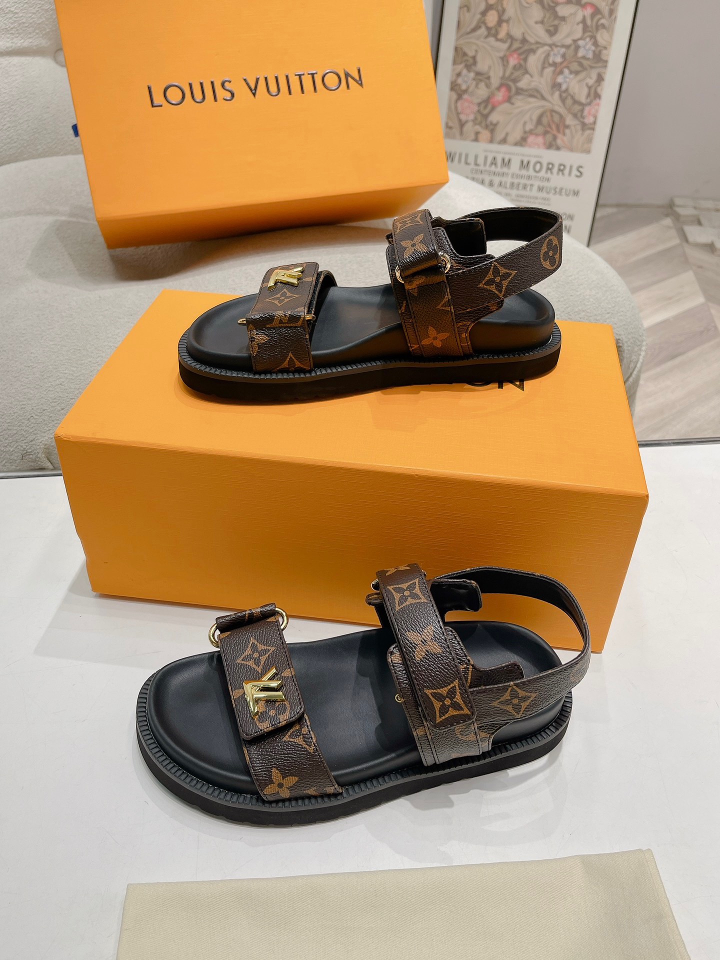Louis Vuitton LV Sunset Comfort Flat Sandals