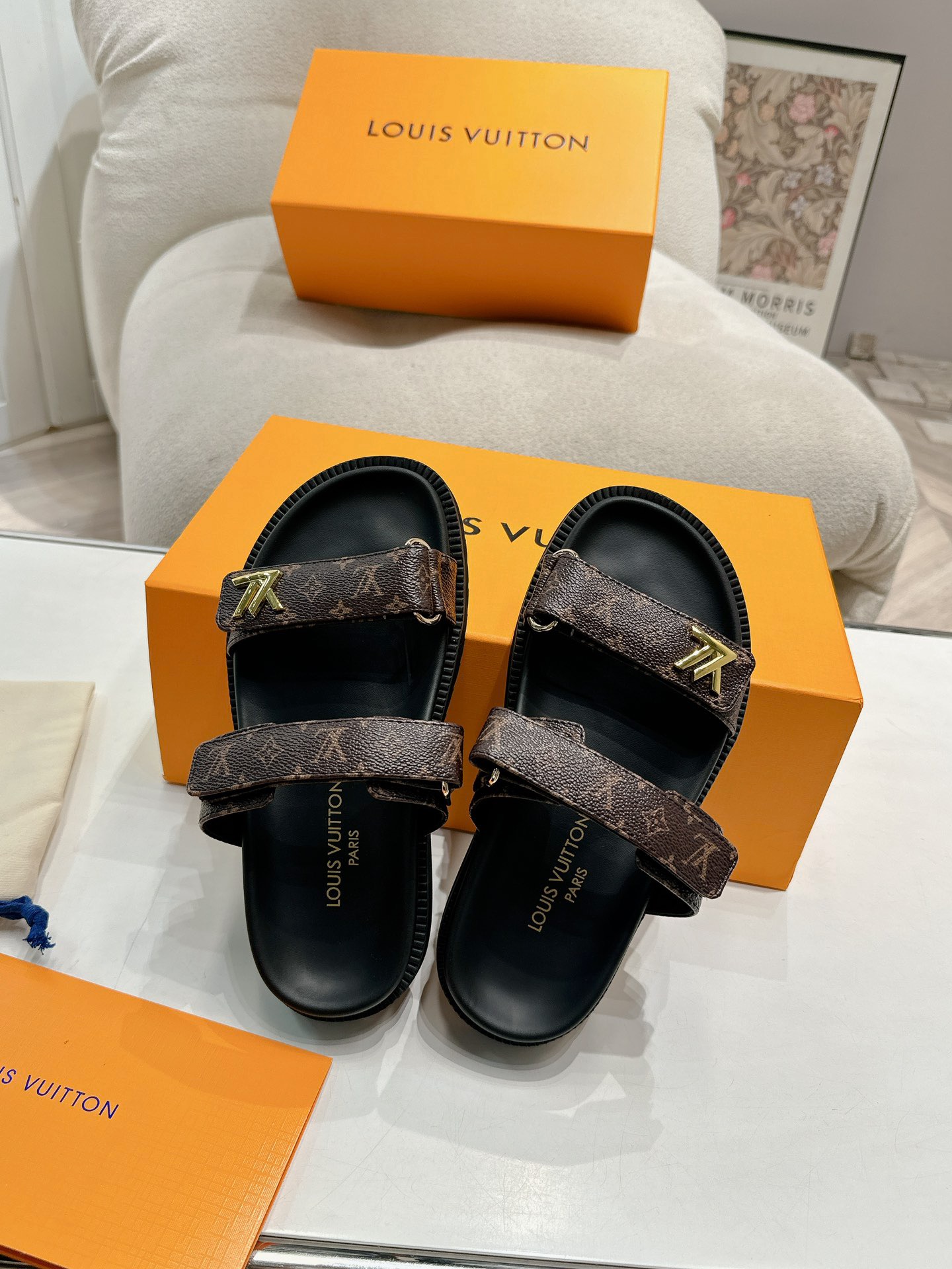 Louis Vuitton LV Sunset Comfort Flat Sandals