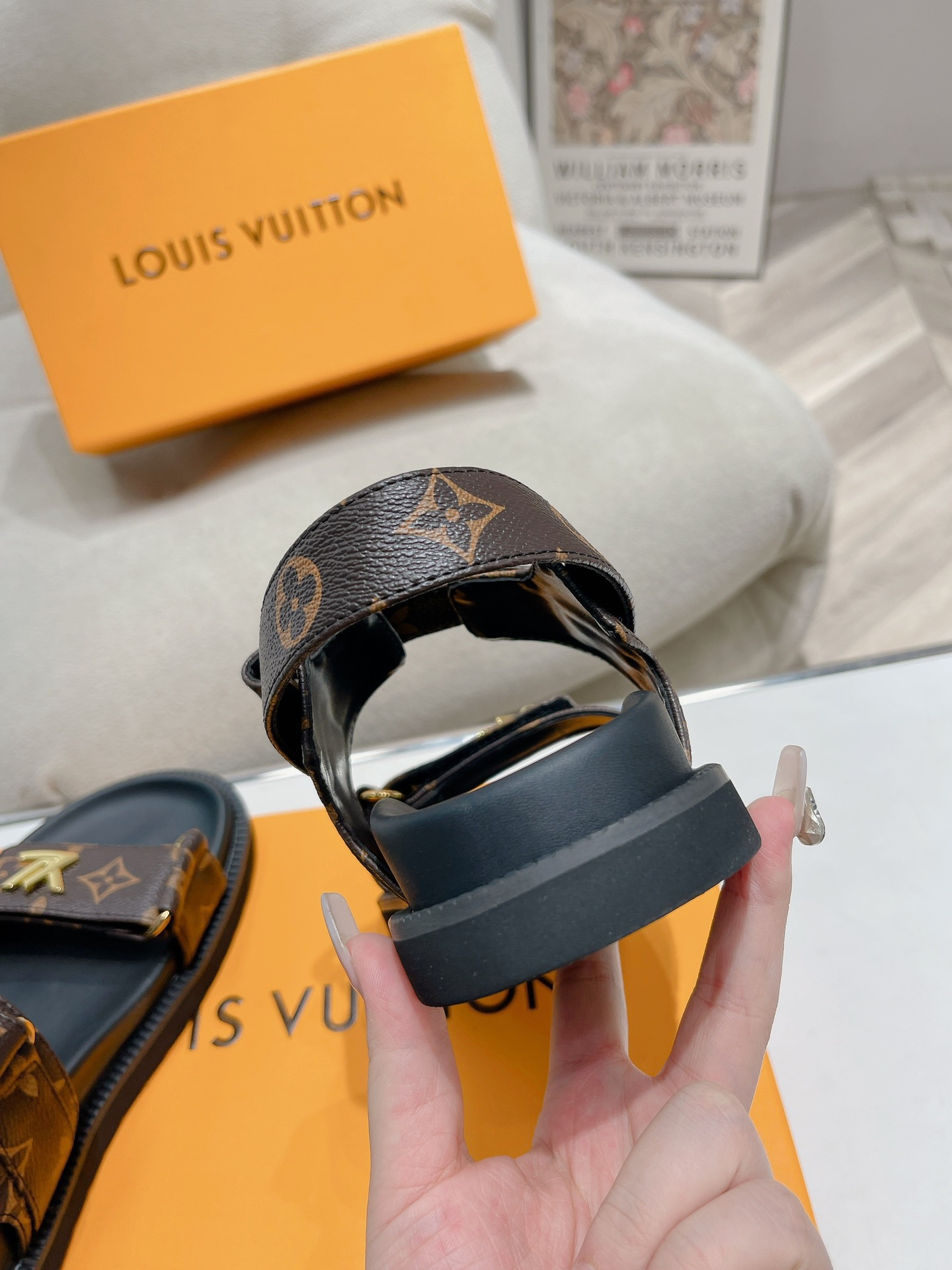 Louis Vuitton LV Sunset Comfort Flat Sandals