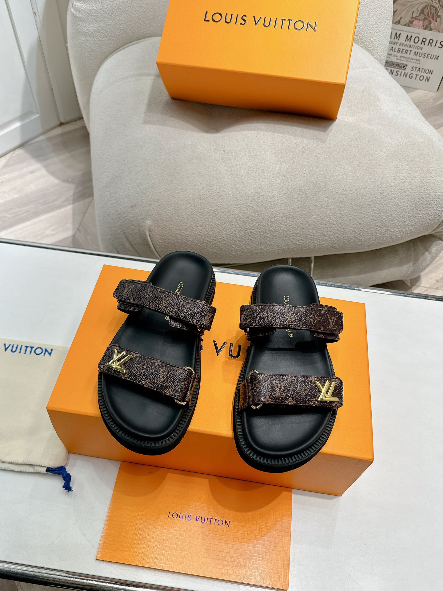 Louis Vuitton LV Sunset Comfort Flat Sandals