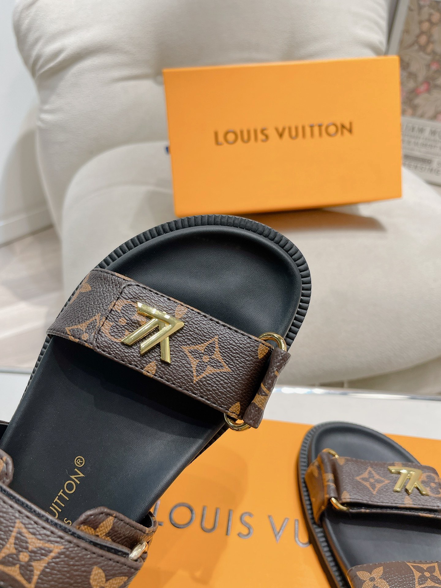 Louis Vuitton LV Sunset Comfort Flat Sandals