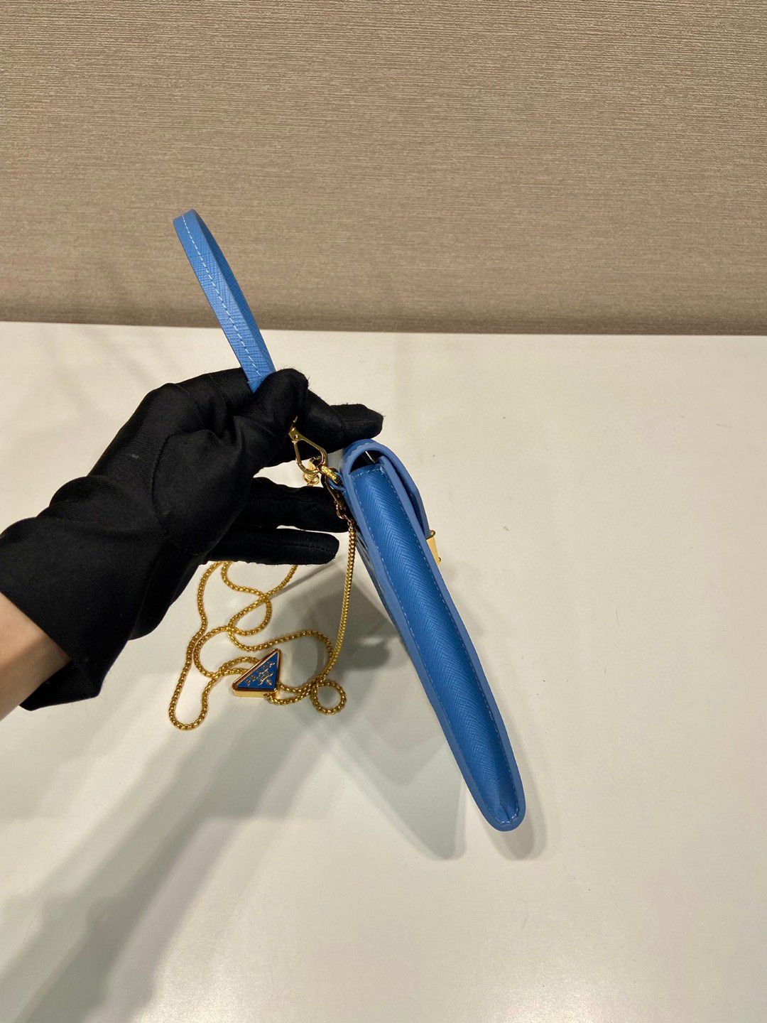 Prada Chain Card Holder