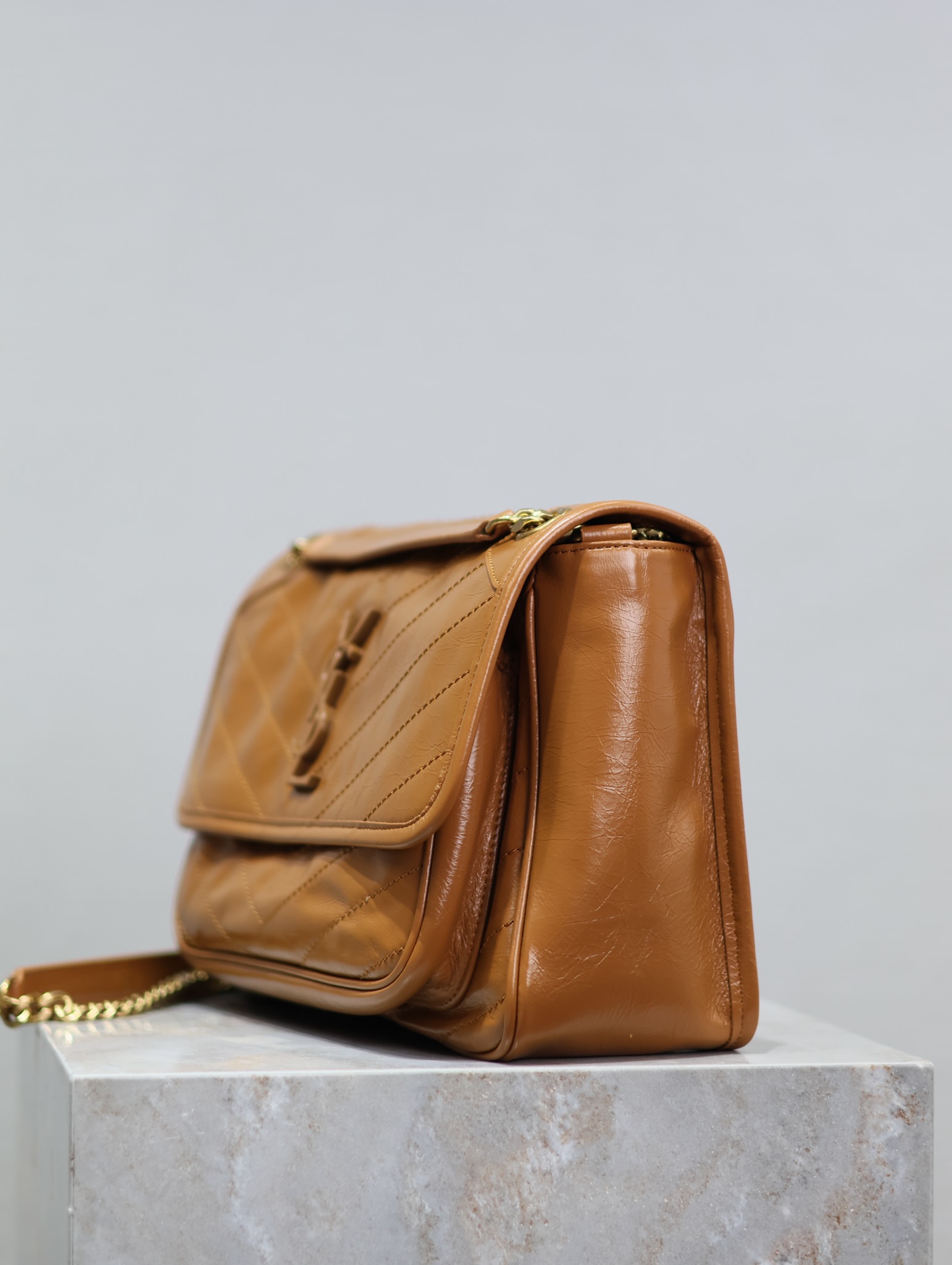 Saint Laurent YSL Niki Smooth Calfskin Handbag