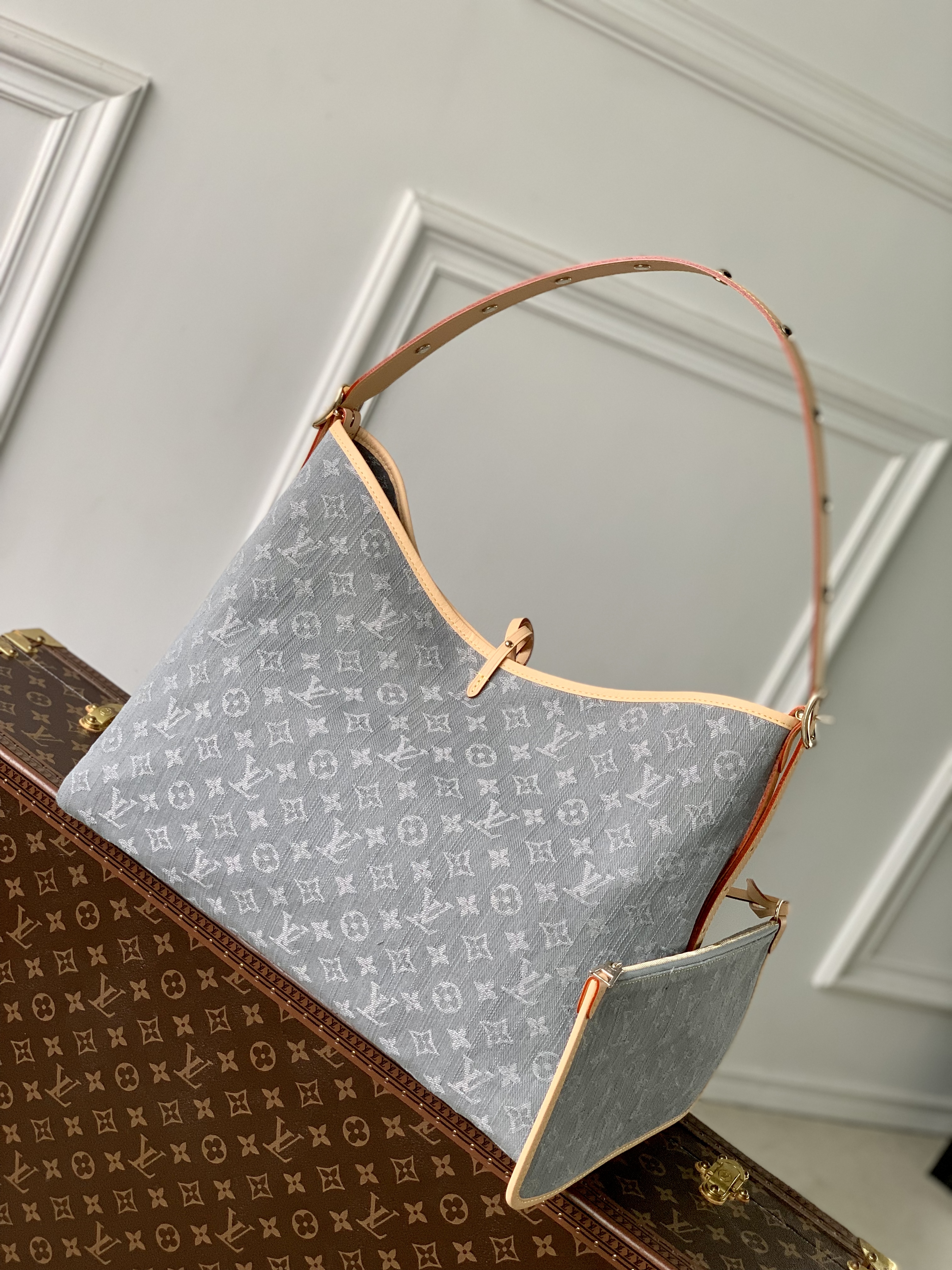 Louis Vuitton LV Monogram Denim Handbag