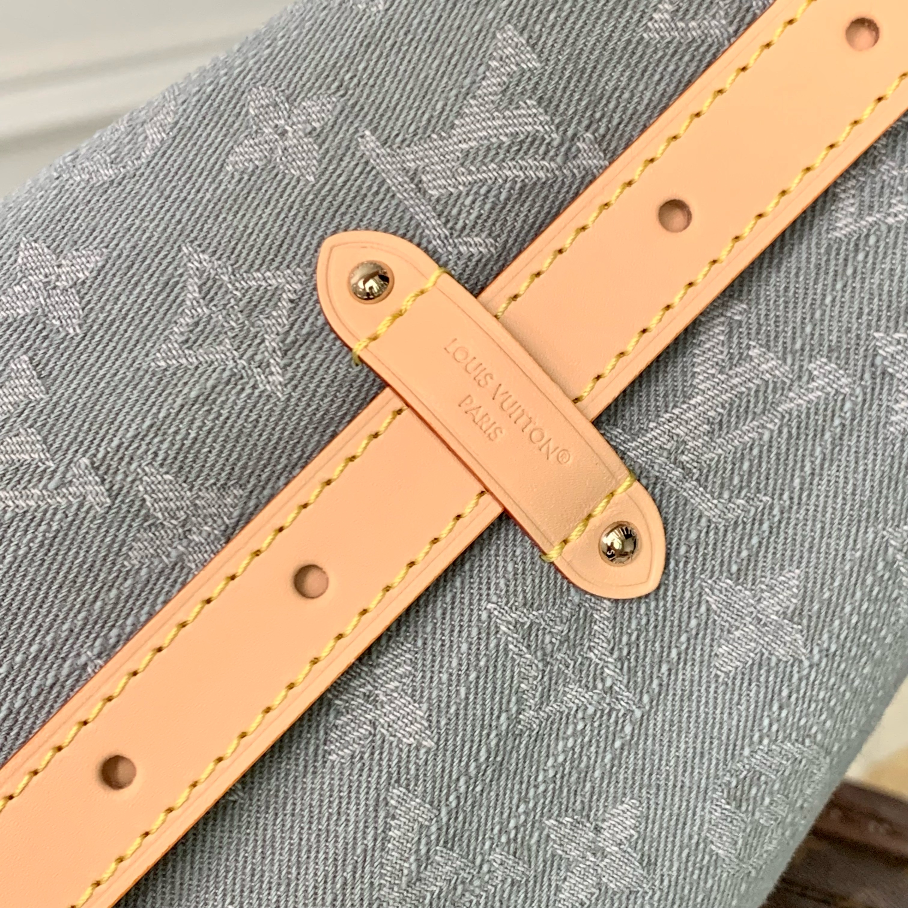 Louis Vuitton LV Monogram Denim Handbag